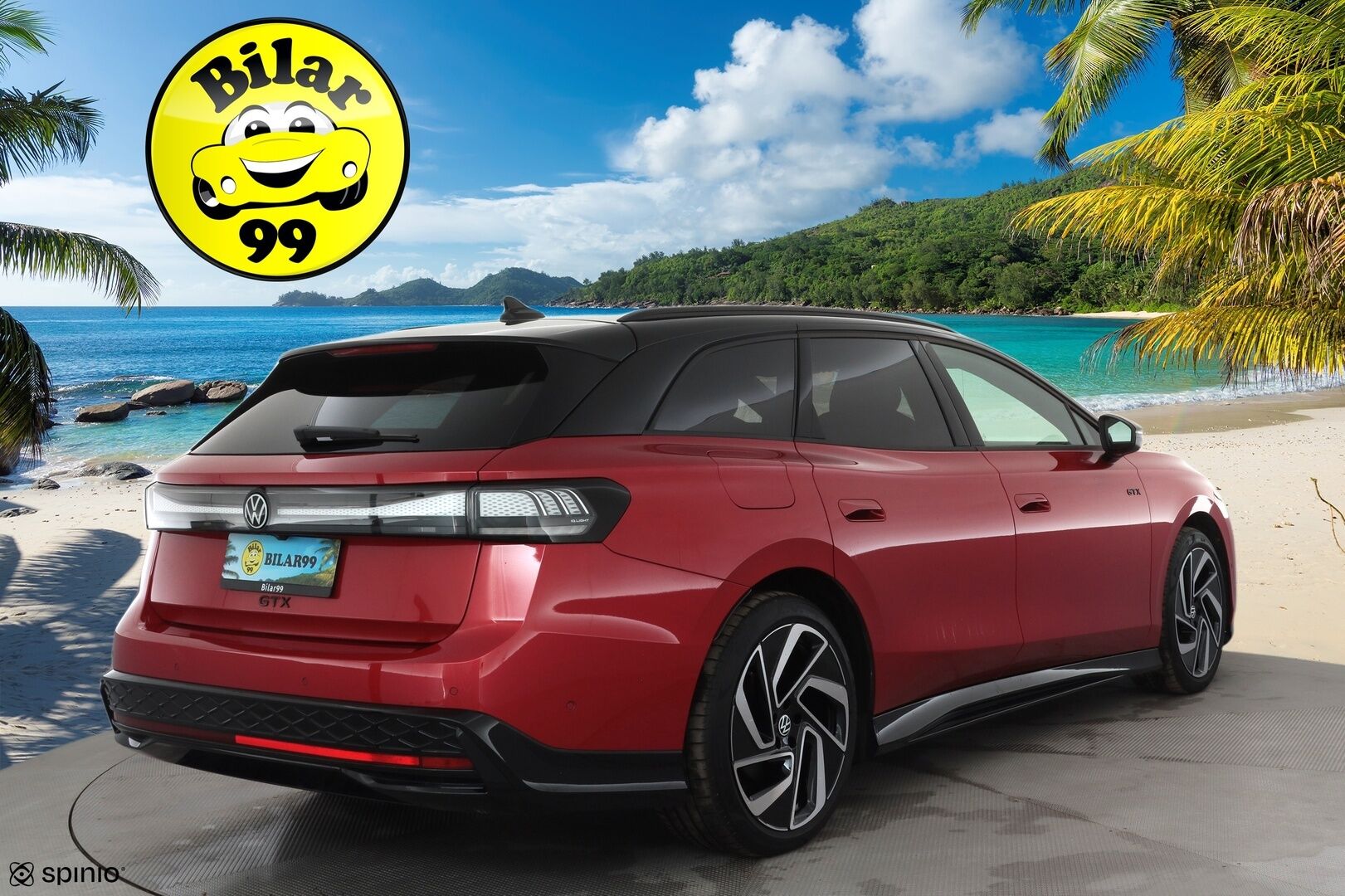 VOLKSWAGEN ID.7 2025 Tourer GTX 4Motion 250kW * ACC / HUD / H&K / Koukku / Matrix LED / 360° / ILP / Muistipenkit hieronnalla / Navi * - Kahdet renkaat aluvanteilla