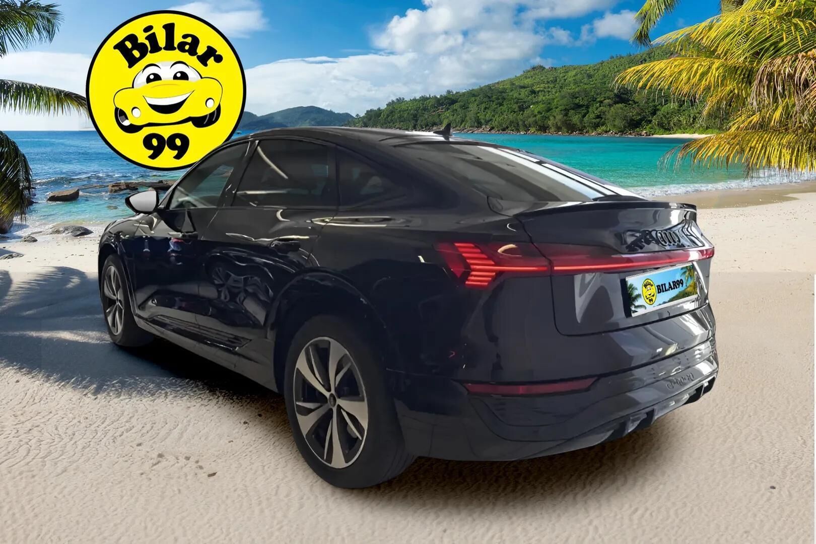 AUDI Q8 E-TRON 2024 Sportback 55 e-tron quattro S line * ACC / Muistipenkki / 360° / Koukku / Matrix LED / Keyless / Navi / Ratinlämmitin * - Akku kuntotarkastettu / Merkkihuollettu