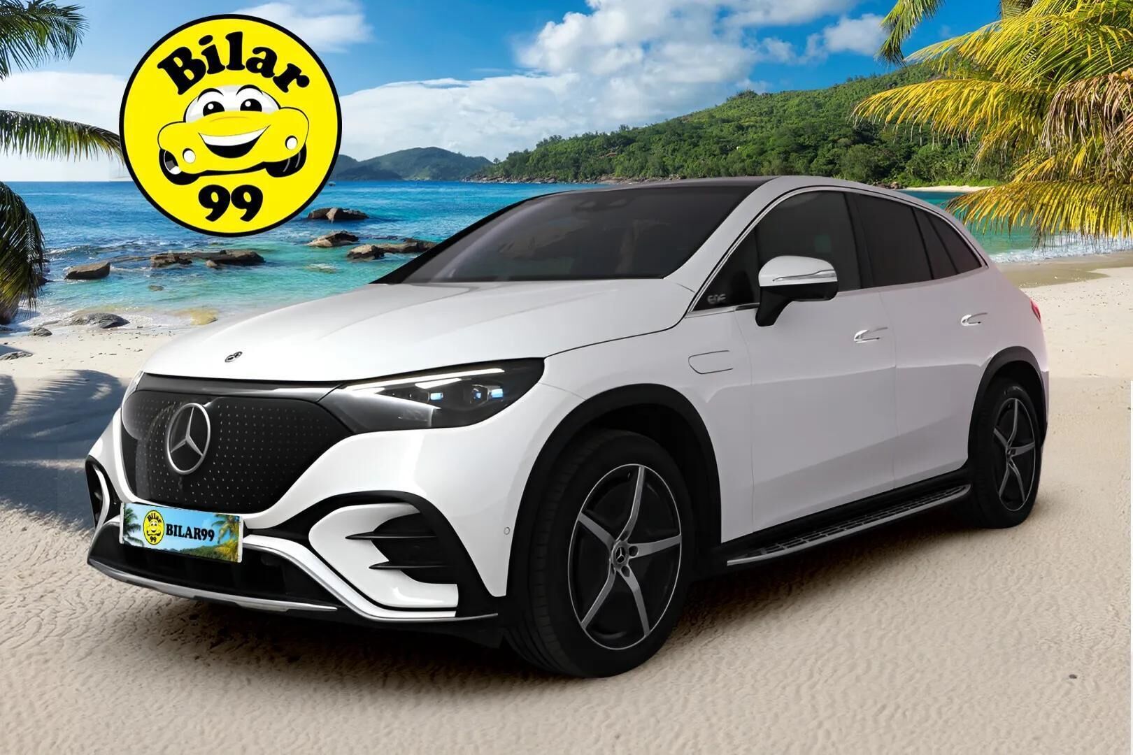 MERCEDES-BENZ EQE SUV 2023 500 4MATIC AMG ** Panorama / Ilmast.nahat / Burmester / HUD / Distronic+ ** - Muistipaketti / Digital LED / 360° Kamera / 2x vanteet