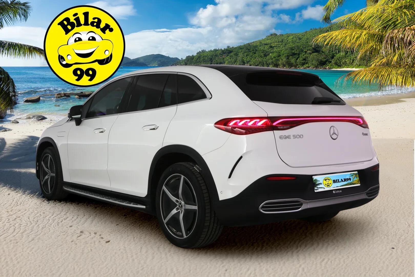 MERCEDES-BENZ EQE SUV 2023 500 4MATIC AMG ** Panorama / Ilmast.nahat / Burmester / HUD / Distronic+ ** - Muistipaketti / Digital LED / 360° Kamera / 2x vanteet