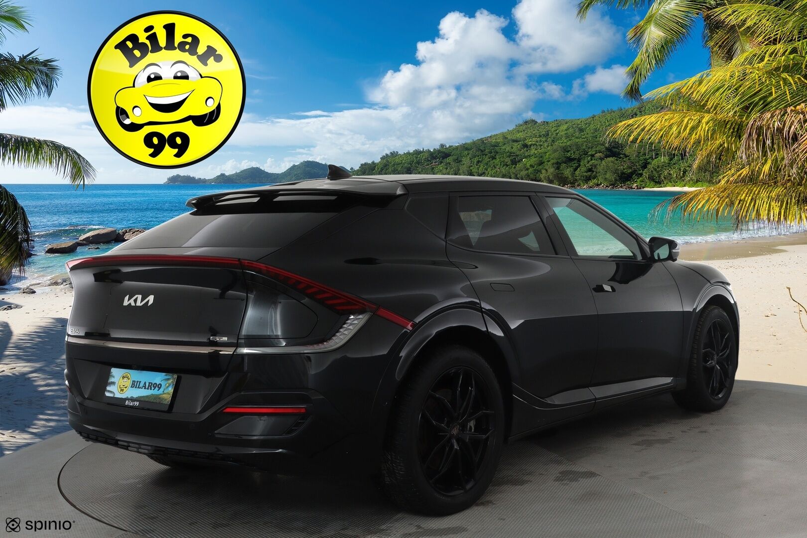 KIA EV6 2024 GT-Line AWD 77 kWh 325hv * ACC / HUD / Muistipenkki / ILP / 360° / Puolinahat / Ilmastoidut penkit / Navi * - Akku kuntotarkastettu SoH 98,7% / Kahdet renkaat aluvanteilla