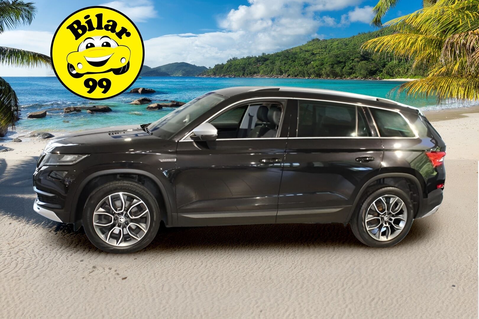 SKODA KODIAQ 2019 2,0 TSI 4x4 Scout DSG Autom. ** Canton / Adapt.vakkari / Webasto / Kamera / TULOSSA ** - 3,99 % KORKOTARJOUS TÄHÄN AUTOON - Koukku / LED / Navi / Mirror Link