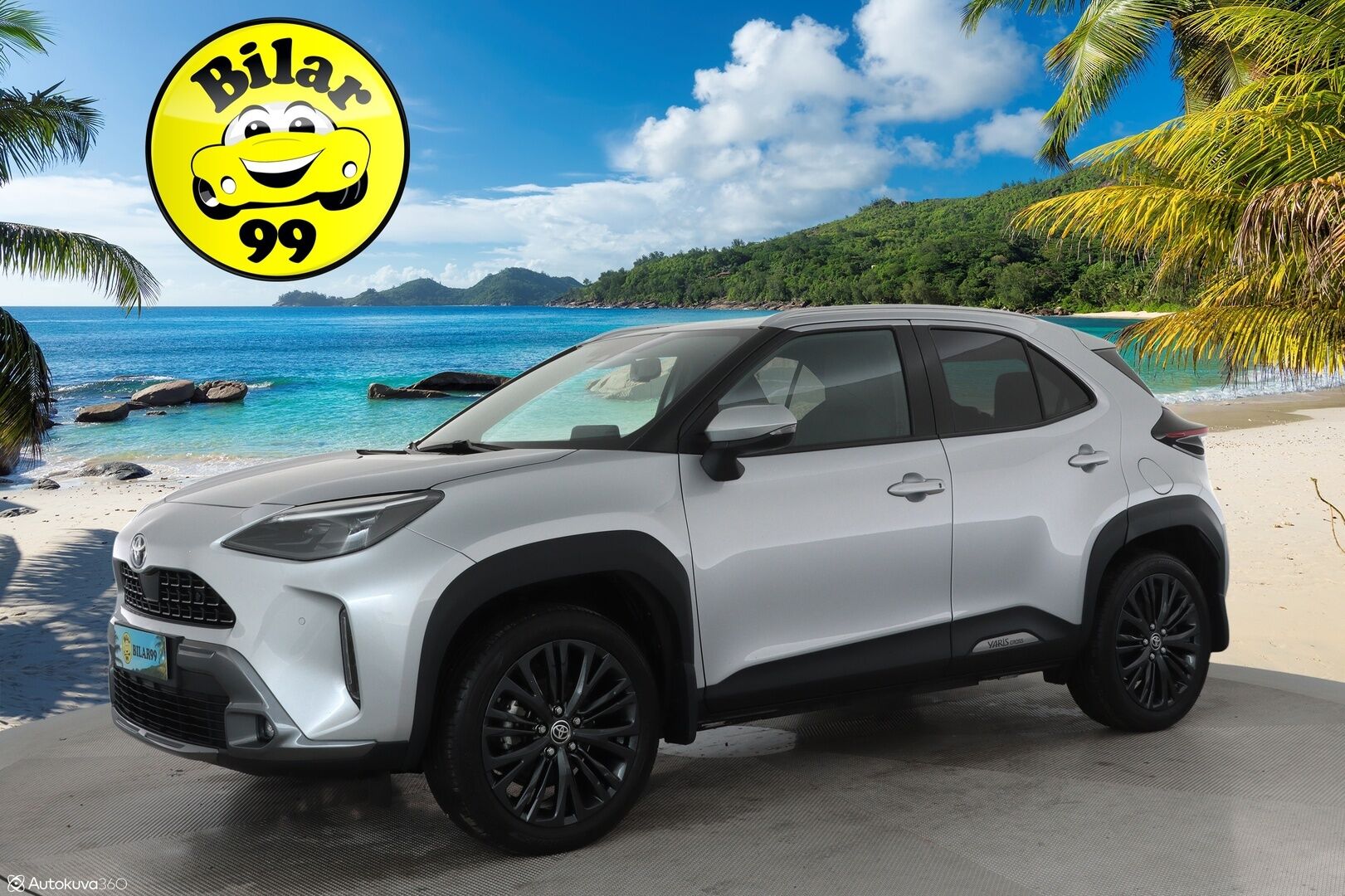 TOYOTA YARIS CROSS 2022 1,5 Hybrid AWD-i Adventure **Adapt.vakkari / P.kamera / KeylessGo / Puolinahat / LED** - Näyttävä hyvillä varusteilla oleva 1.omisteinen neliveto Yaris!