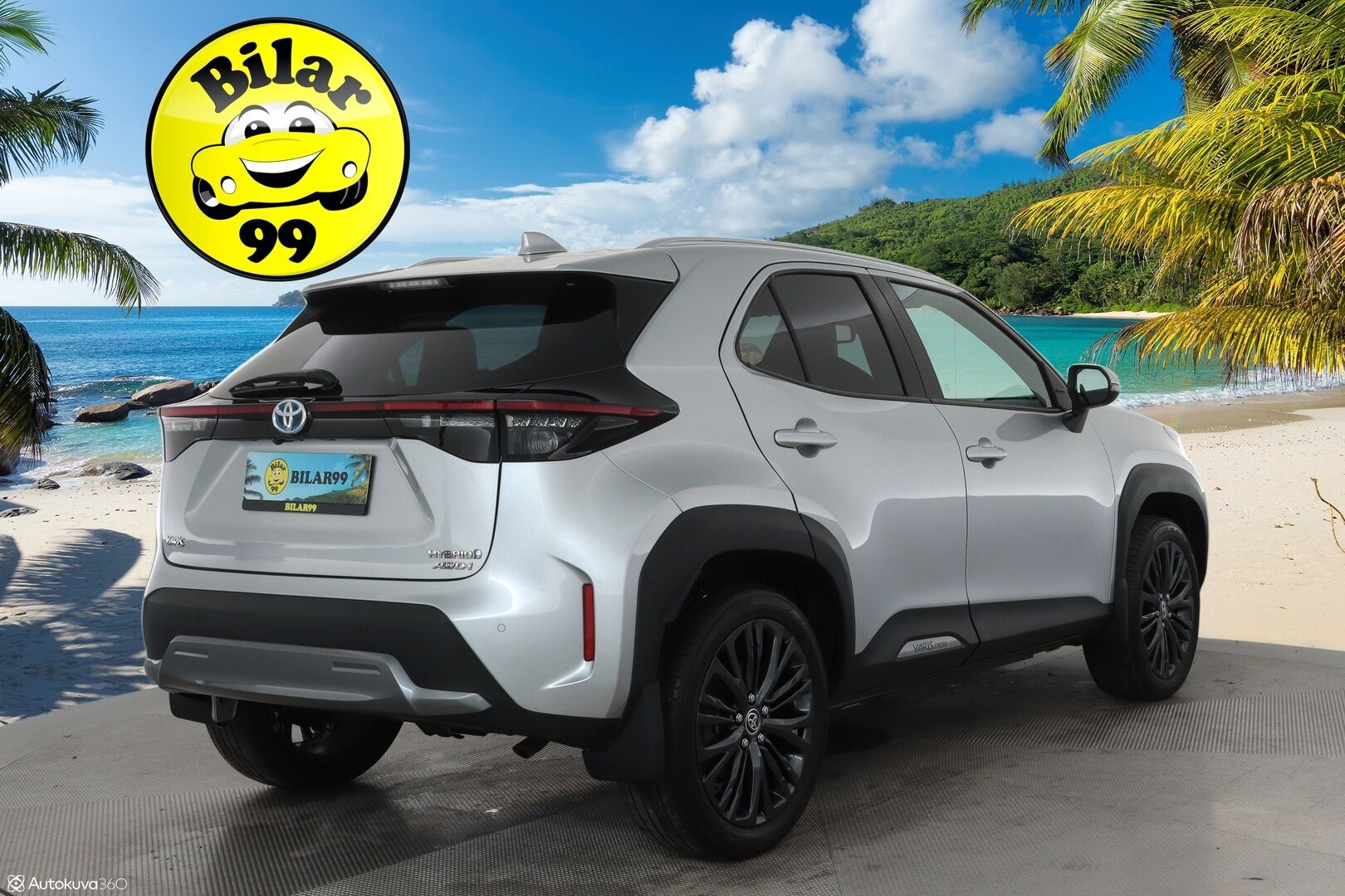 TOYOTA YARIS CROSS 2022 1,5 Hybrid AWD-i Adventure **Adapt.vakkari / P.kamera / KeylessGo / Puolinahat / LED** - Näyttävä hyvillä varusteilla oleva 1.omisteinen neliveto Yaris!