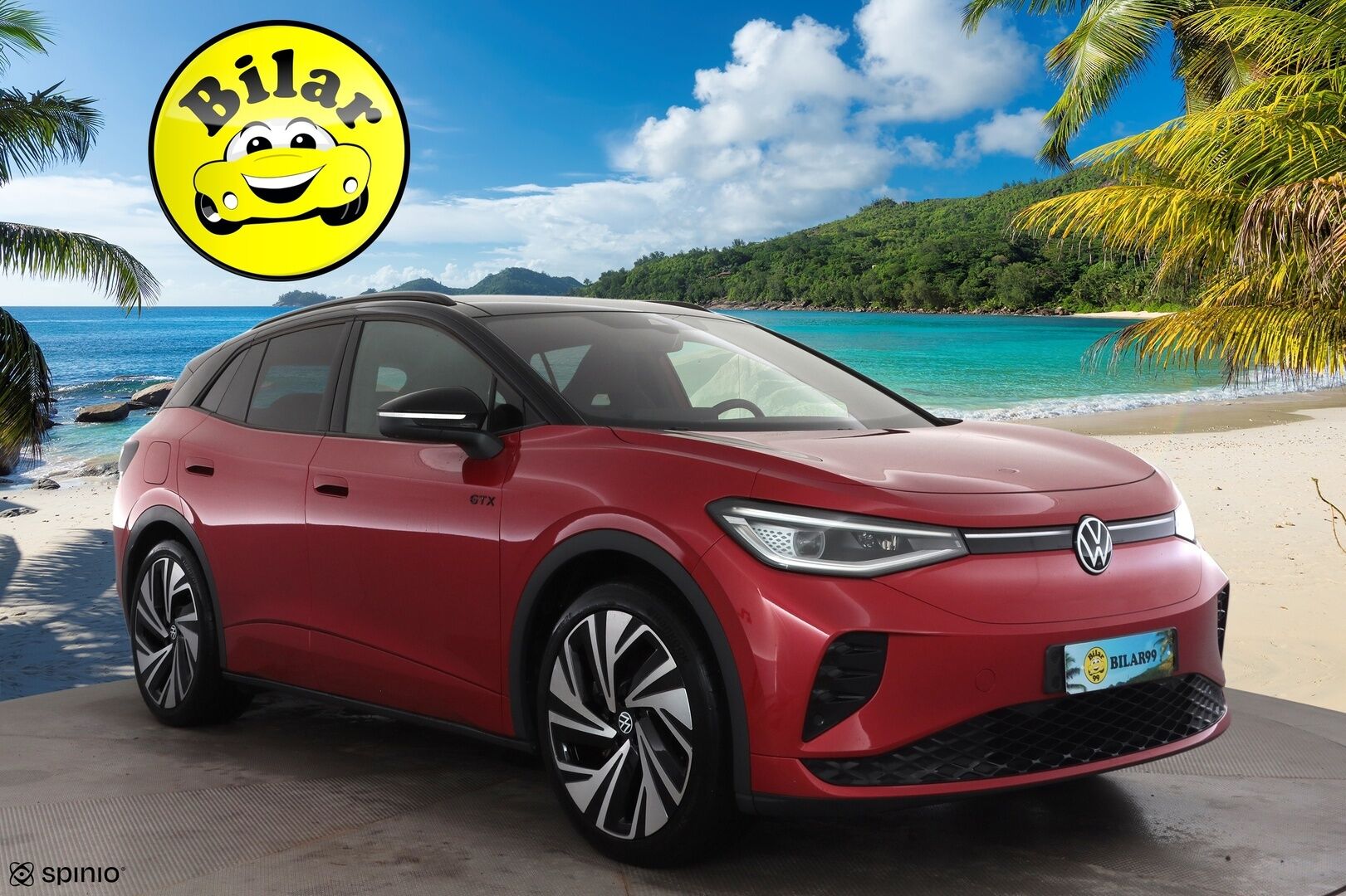 VOLKSWAGEN ID.4 2023 GTX 4Motion 220kW - | ACC | ILP | Koukku | HUD | DCC | Lasikatto | Sporttipenkit muistilla ja hieronnalla | IQ.Light | 360° | Travel Assist | Side Assist | 2x renkaat aluin | 