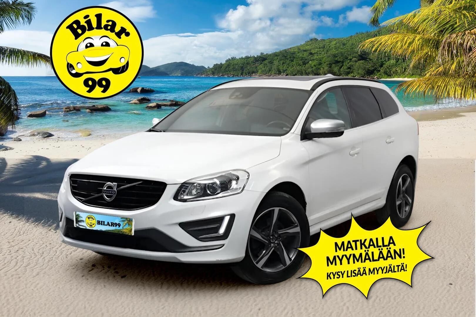 Volvo XC60 2016 D4 AWD R-Design aut. / ACC / Navigointi / Panoraama / Peruutuskamera / Nahkaverhoilu / TULOSSA