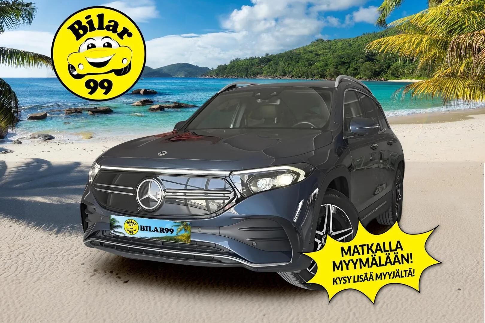 MERCEDES-BENZ EQB 2023 300 4MATIC AMG  - DTR+ | Muistipaketti | 360° Kamera | 2x Vanteet