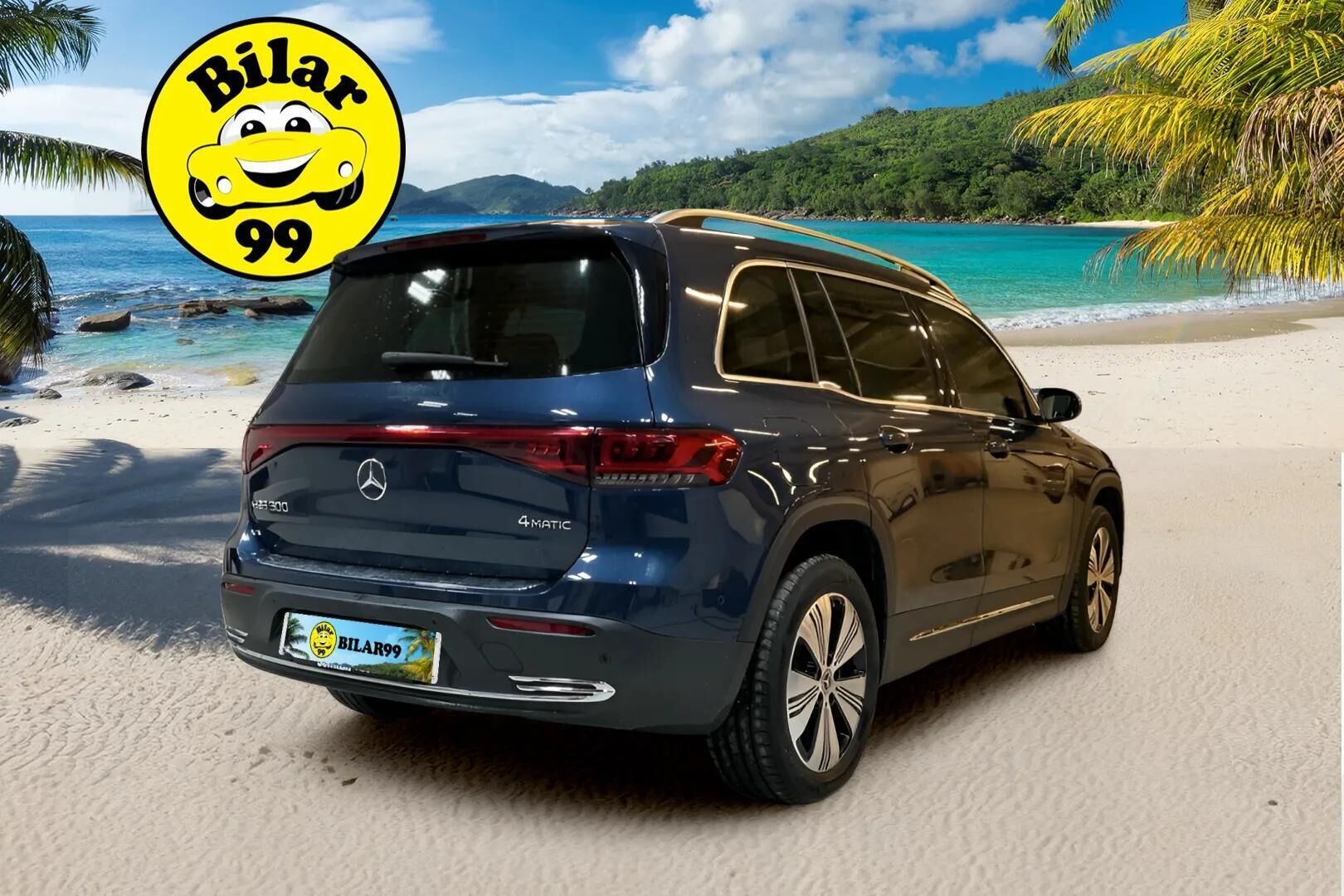 MERCEDES-BENZ EQB 2023 300 4MATIC Business / 7-paikkainen / Adapt.Vakkari / Peruutuskamera / Osanahkaverhoilu / TULOSSA //