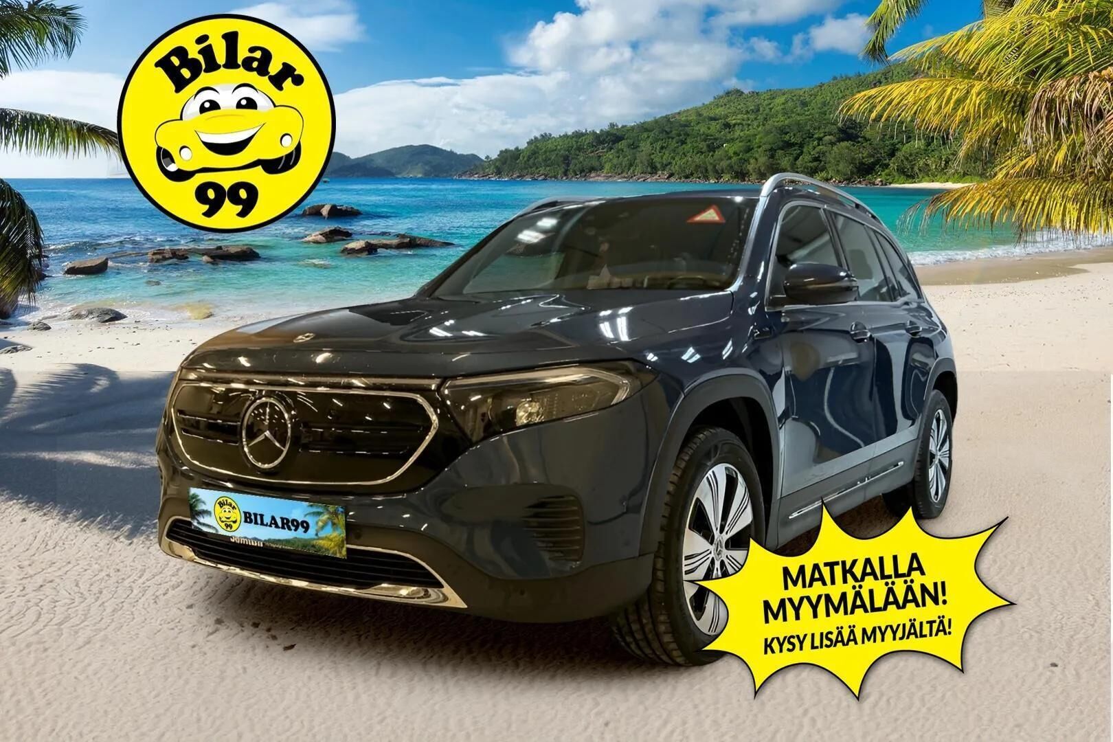 MERCEDES-BENZ EQB 2023 300 4MATIC Business / 7-paikkainen / Adapt.Vakkari / Peruutuskamera / Osanahkaverhoilu / TULOSSA //