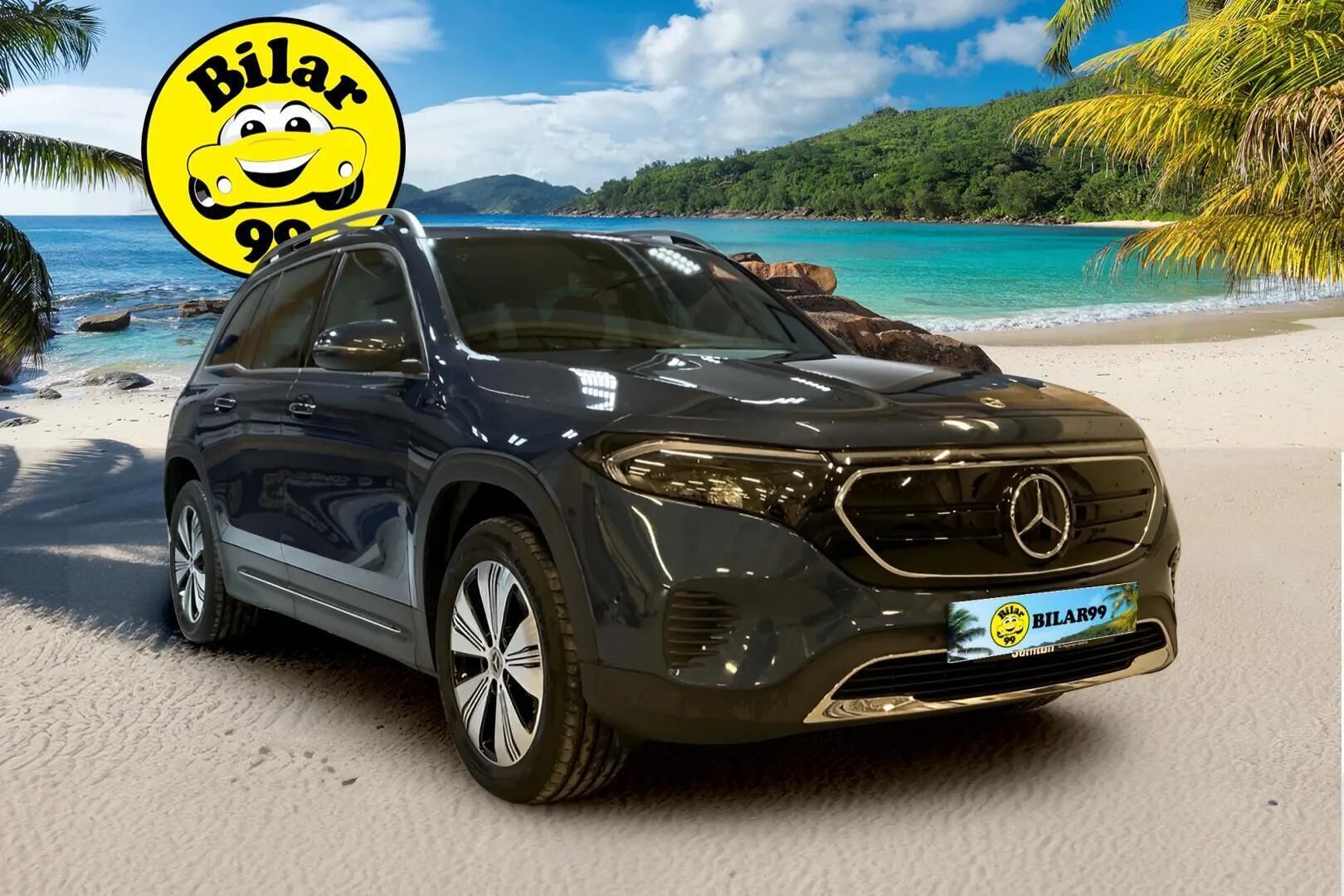 MERCEDES-BENZ EQB 2023 300 4MATIC Business / 7-paikkainen / Adapt.Vakkari / Peruutuskamera / Osanahkaverhoilu / TULOSSA //