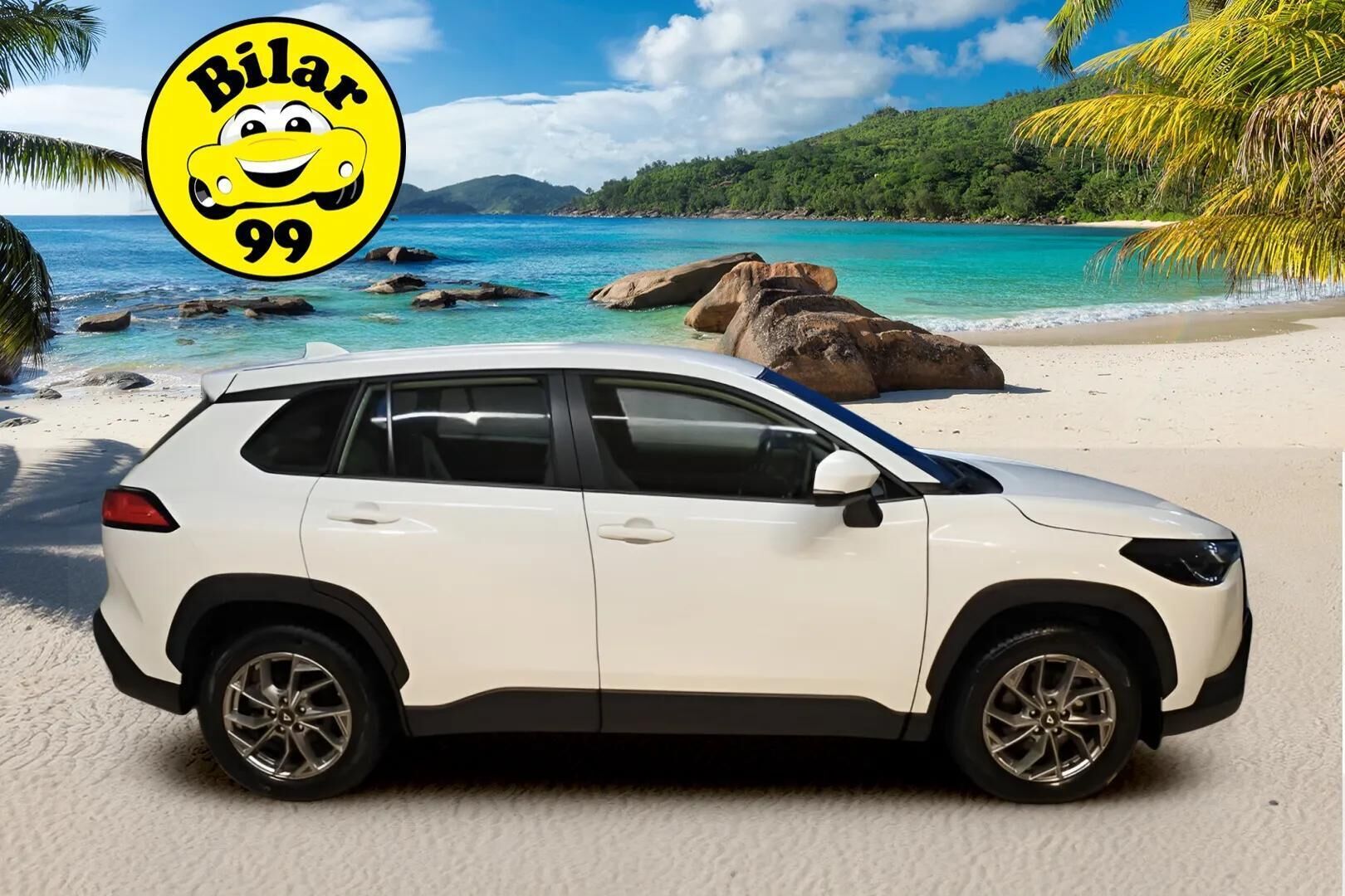 TOYOTA COROLLA CROSS 2024 2.0 Hybrid AWD-i Active * ACC / P.kamera / LED / Navi / KeylessGo / Digimittaristo ** - 2x vanteet