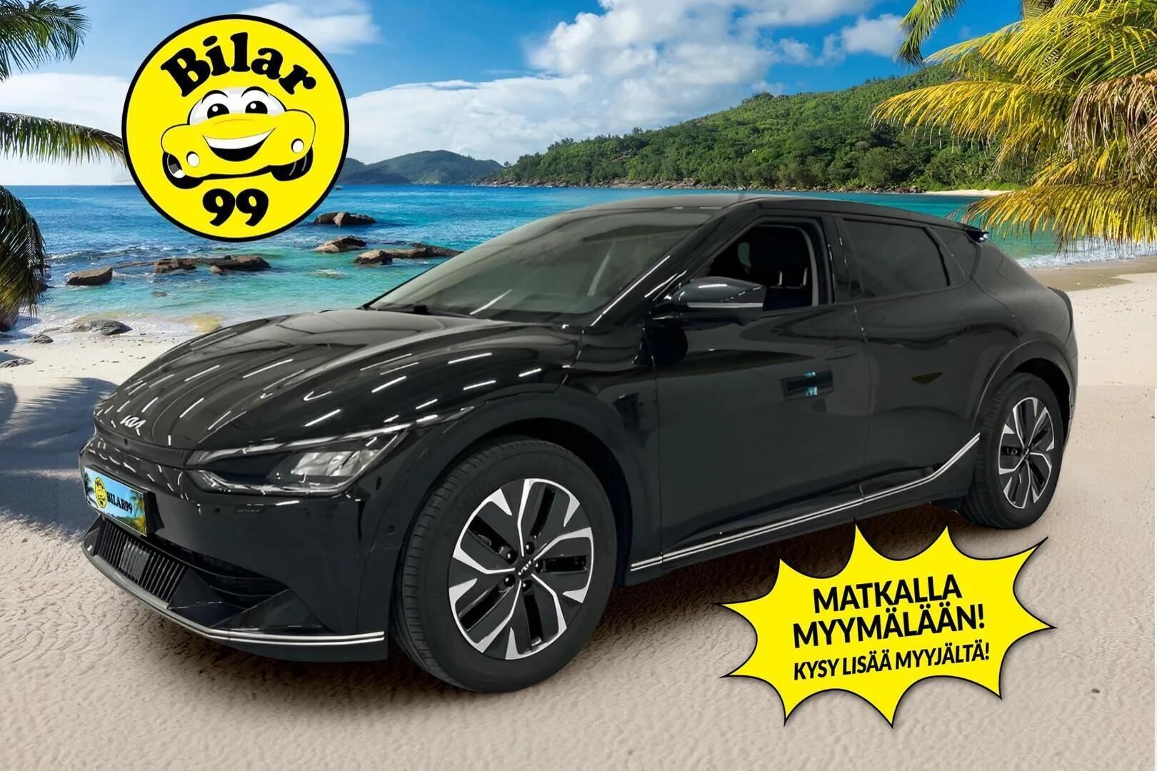 KIA EV6 2023 RWD 77kWh 229hv / Adapt.Vakkari / Lämpöpumppu / Peruutuskamera 360 / Nahkaverhoilu / Ilmastoidut etuistuimet / TULOSSA //