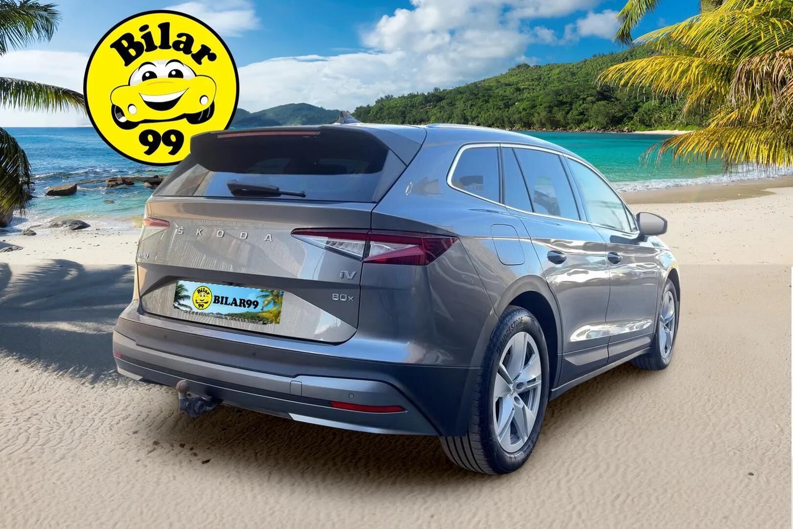 SKODA ENYAQ 2023 80x iV ** Lämpöpumppu / Muistipenkki / 360 Kamera / ACC / Koukku ** - 2x vanteet / Sähkökontti / LED - HULLUT AVAJAISHULINAT KORKOTARJOUS 3,29 %