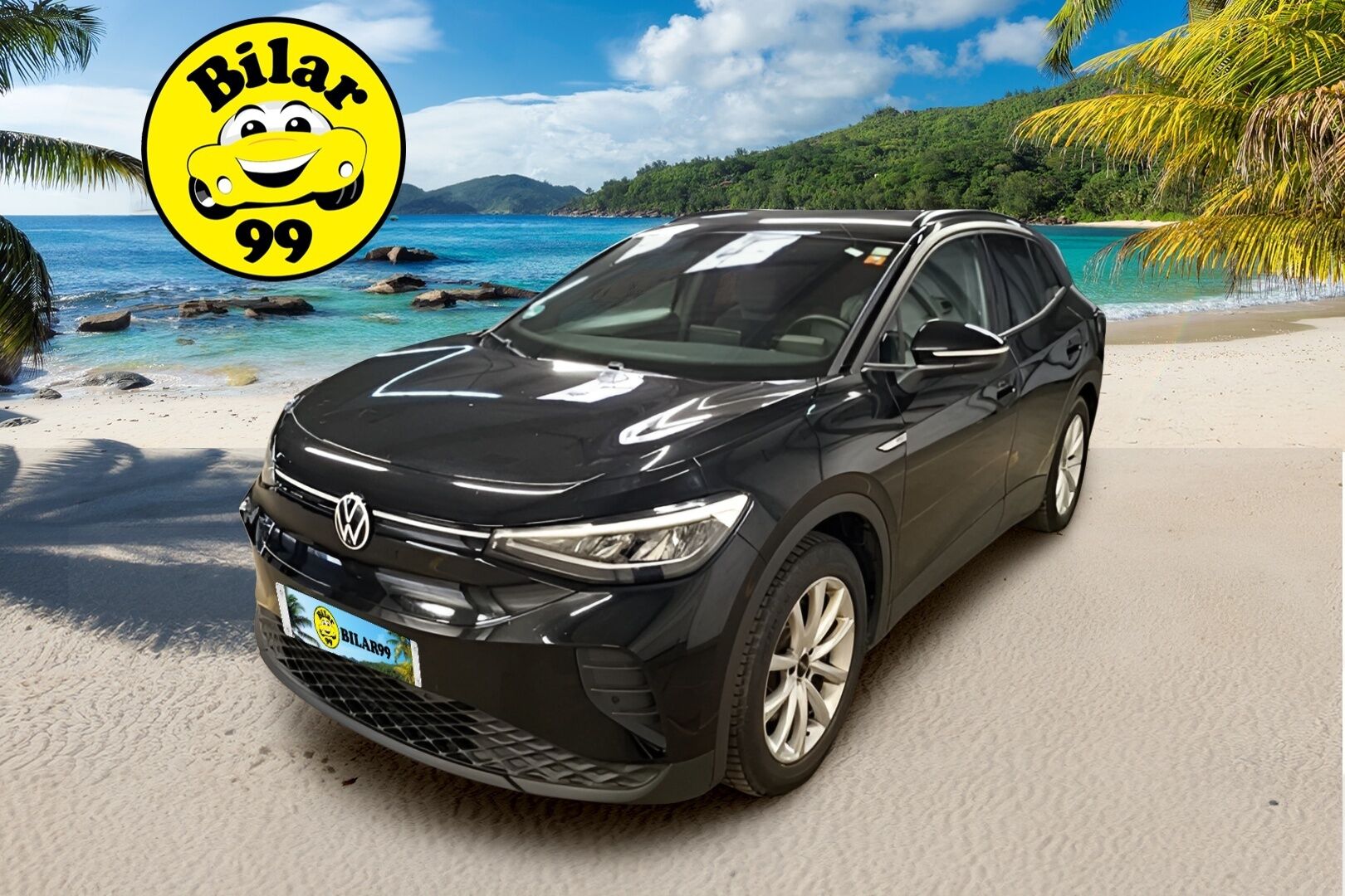 VOLKSWAGEN ID.4 2023 Pro Performance 150 kW * Koukku / ILP / ACC / LED / 360  / Navi / Kaistavahti / Keyless * - 2x Latauskaapelit / Kahdet renkaat aluvanteilla / Merkkihuollot