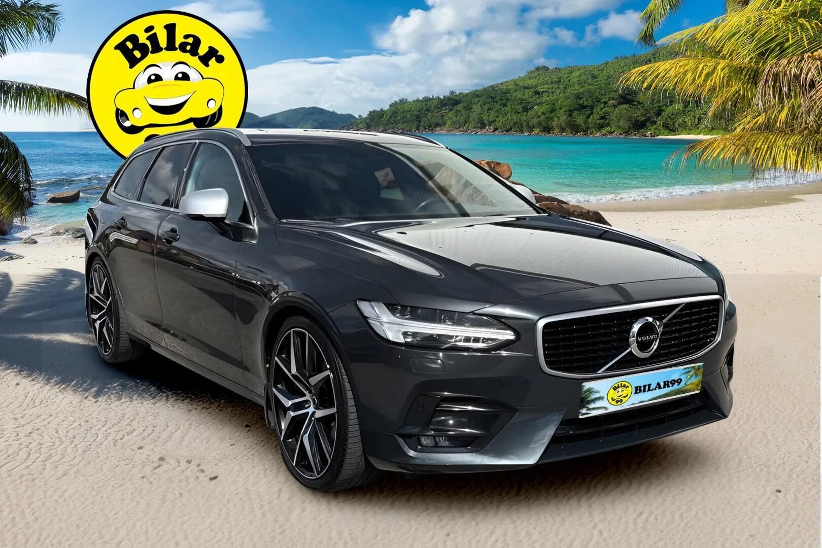 Volvo V90 2017 T5 R-Design - | ACC | Koukku | Webasto | Muistipenkki | Nahka-alcantara | BLIS |Pilot Assist | Full-LED Active | P.kamera | Apple & Android | Digimittari | 