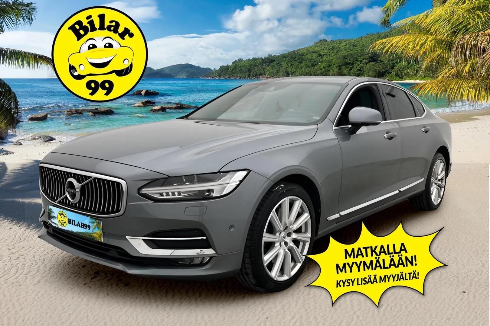 Volvo S90 2017 T5 Inscription - | ACC | B&W | Ilmastoidut nahat | Kattoluukku | Webasto | 360° | Huippuvarusteet! |