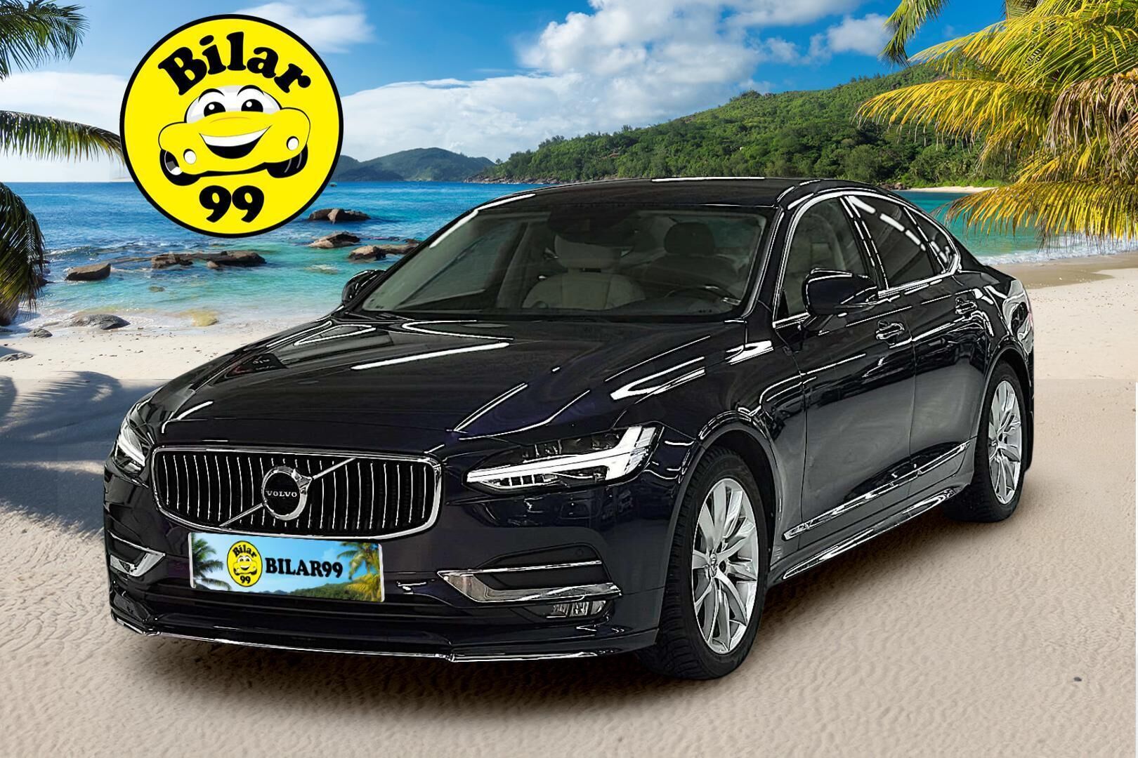 Volvo S90 2017 D5 AWD Inscription aut ** Bowers&Wilkins / Styling kit / Nappanahat / P-Kamera ** - 3,99 % KORKOTARJOUS TÄHÄN AUTOON - Adapt.vakkari / Webasto / Muistipenkit / VOC / BLIS / LED
