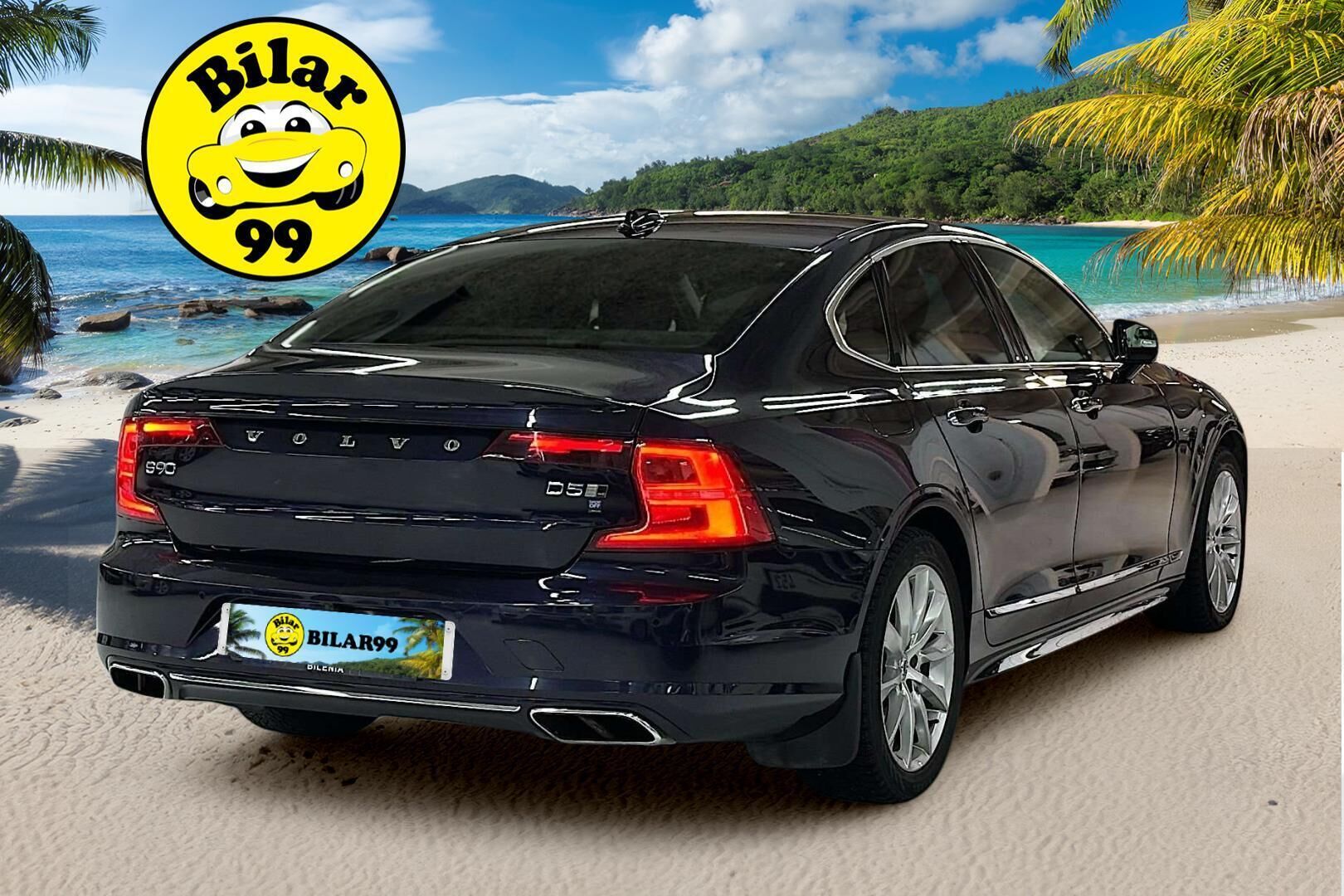 Volvo S90 2017 D5 AWD Inscription aut ** Bowers&Wilkins / Styling kit / Nappanahat / P-Kamera ** - 3,99 % KORKOTARJOUS TÄHÄN AUTOON - Adapt.vakkari / Webasto / Muistipenkit / VOC / BLIS / LED