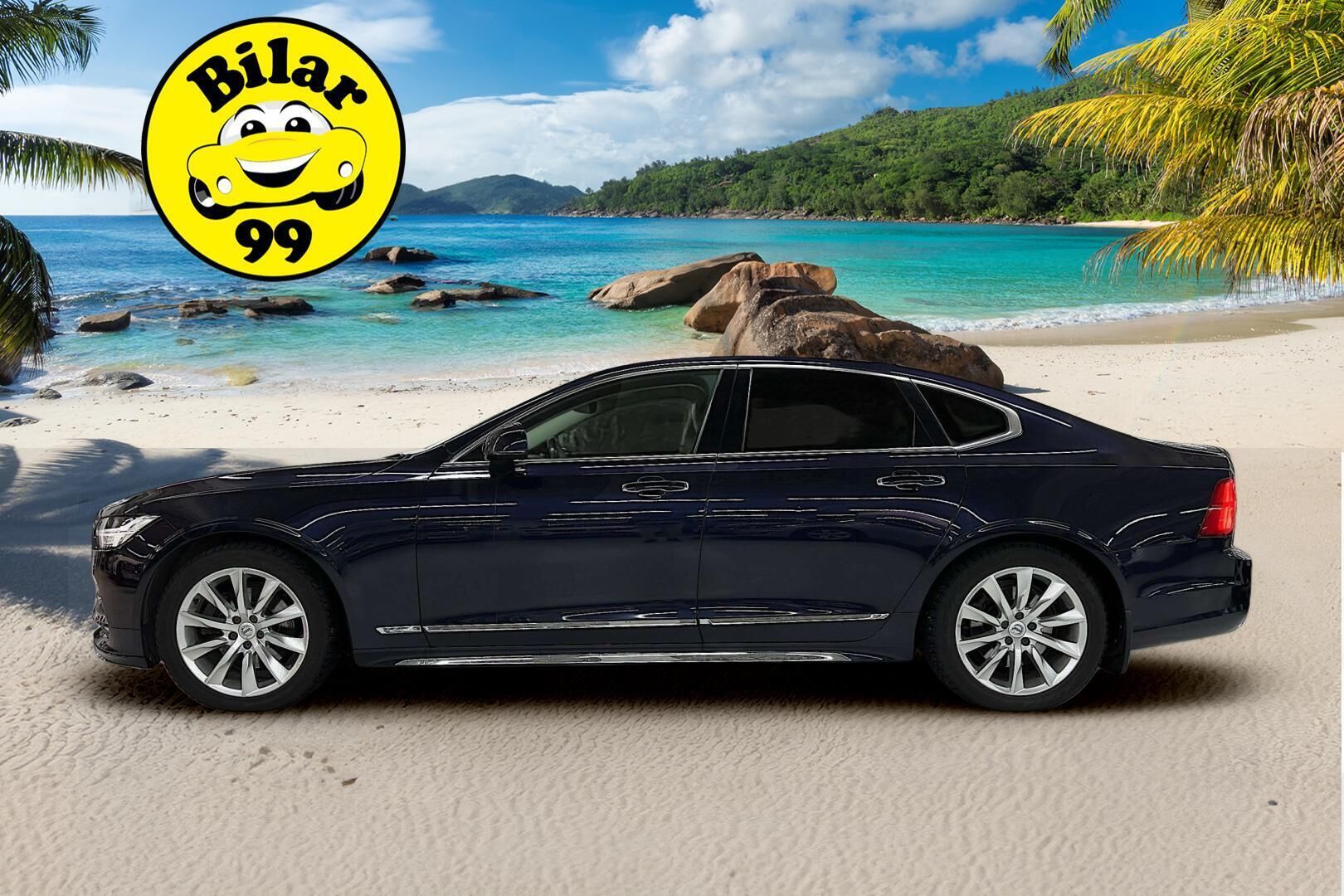 Volvo S90 2017 D5 AWD Inscription aut ** Bowers&Wilkins / Styling kit / Nappanahat / P-Kamera ** - 3,99 % KORKOTARJOUS TÄHÄN AUTOON - Adapt.vakkari / Webasto / Muistipenkit / VOC / BLIS / LED