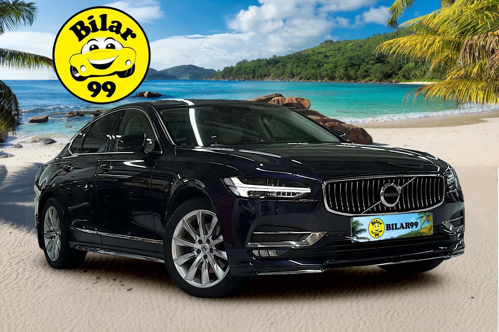 Volvo S90 2017 D5 AWD Inscription aut ** Bowers&Wilkins / Styling kit / Nappanahat / P-Kamera ** - 3,99 % KORKOTARJOUS TÄHÄN AUTOON - Adapt.vakkari / Webasto / Muistipenkit / VOC / BLIS / LED