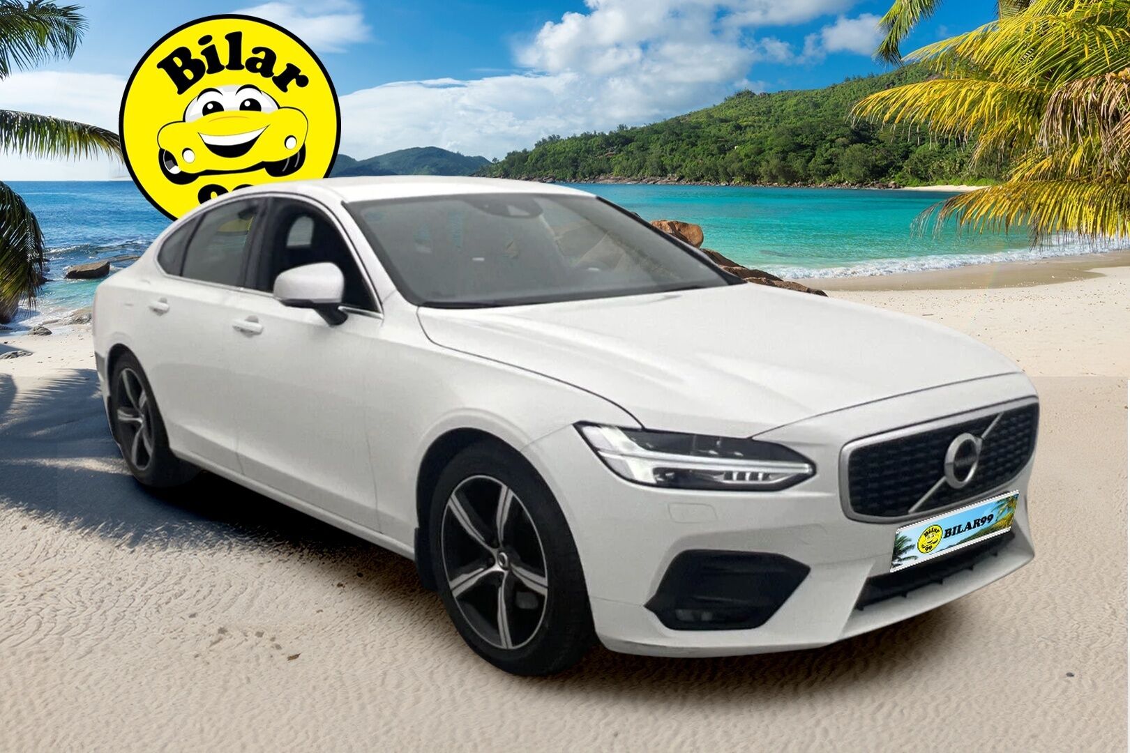 Volvo S90 2017 D4 AWD R-Design aut ** Adapt.vakkari / P-Kamera / Webasto / TULOSSA - 3,99 % KORKOTARJOUS TÄHÄN AUTOON - Navi / LED / BLIS / Muistipenkki / VOC