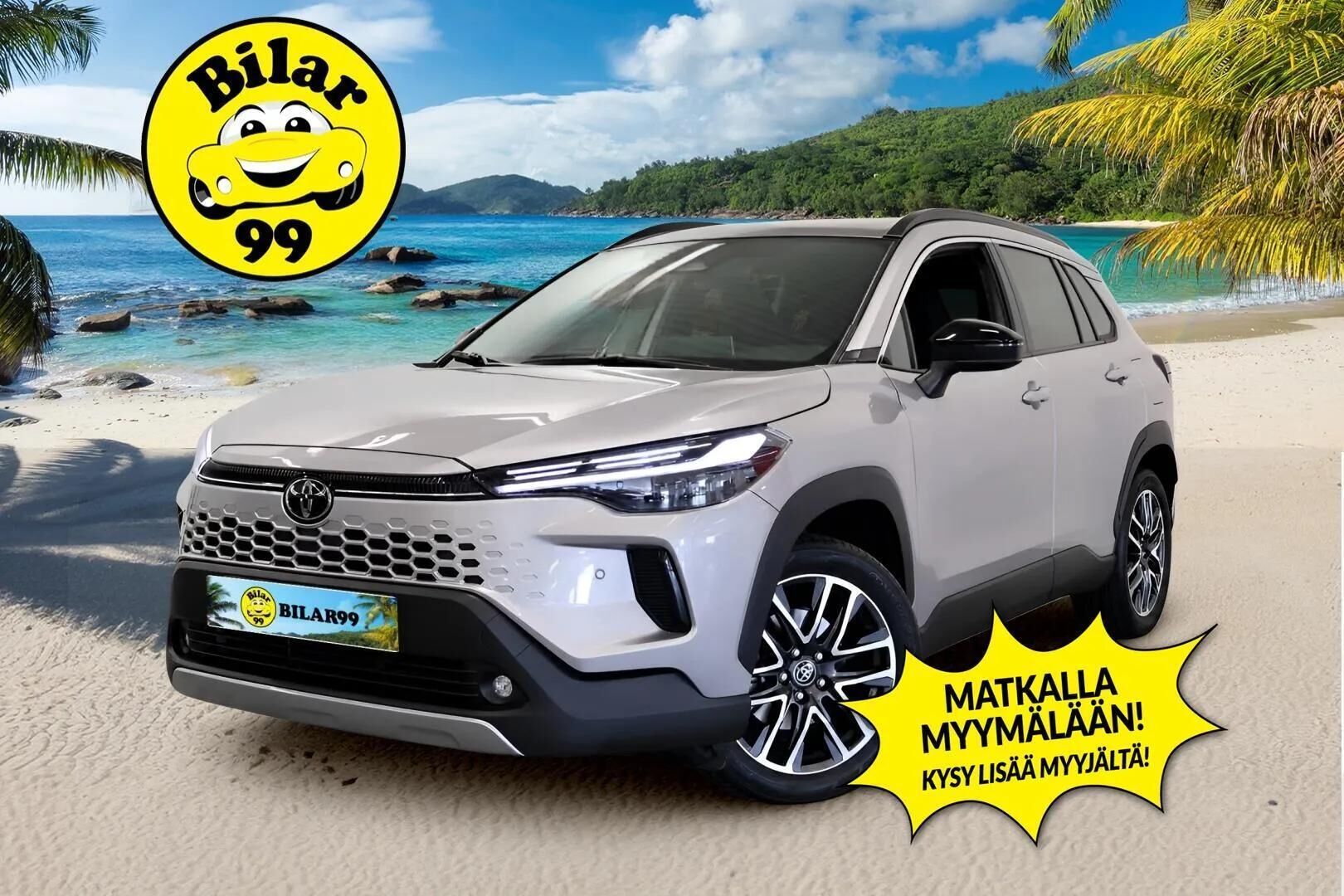 TOYOTA COROLLA CROSS 2026 1,8 Hybrid Style - Facelift | Vetokoukku | ACC | P-Kamera | 2x vanteet