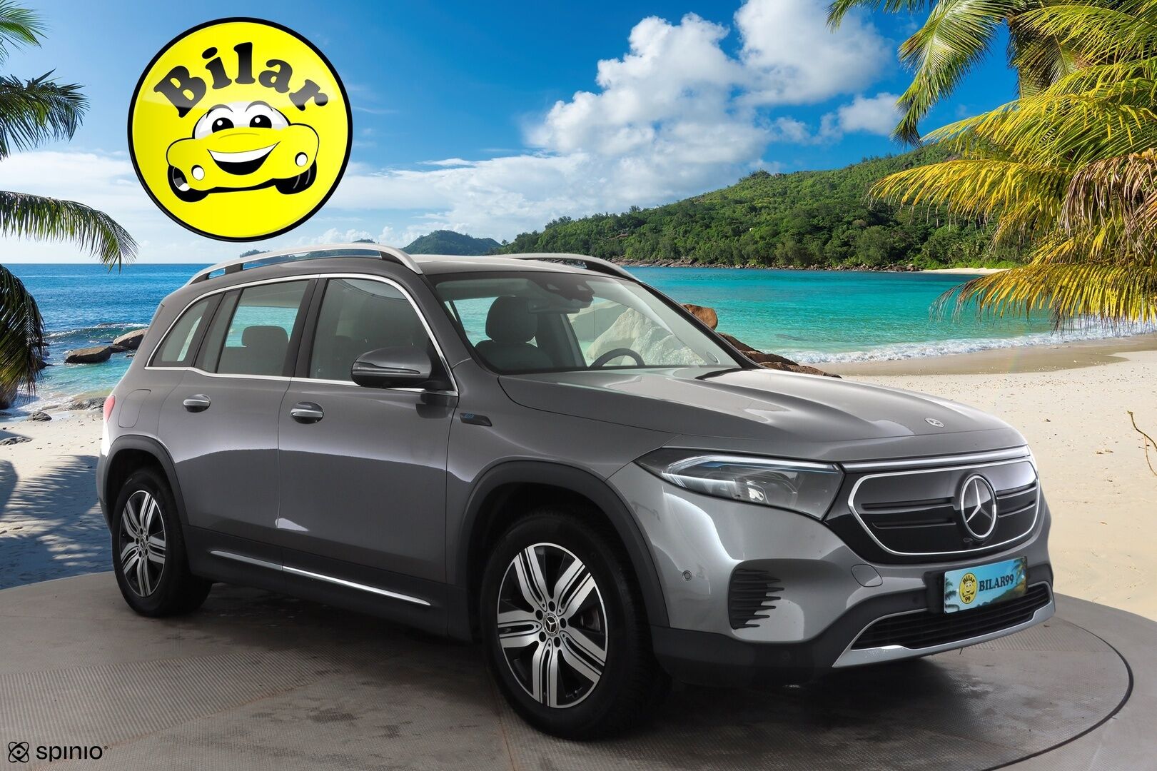 Mercedes-Benz EQB 2023 300 4MATIC Business - | Distronic+ | Lisälämmitin | Widescreen | HUD | Panorama | High Perofmance LED | Burmester | Puolinahat | Keyless | Apple&Android |