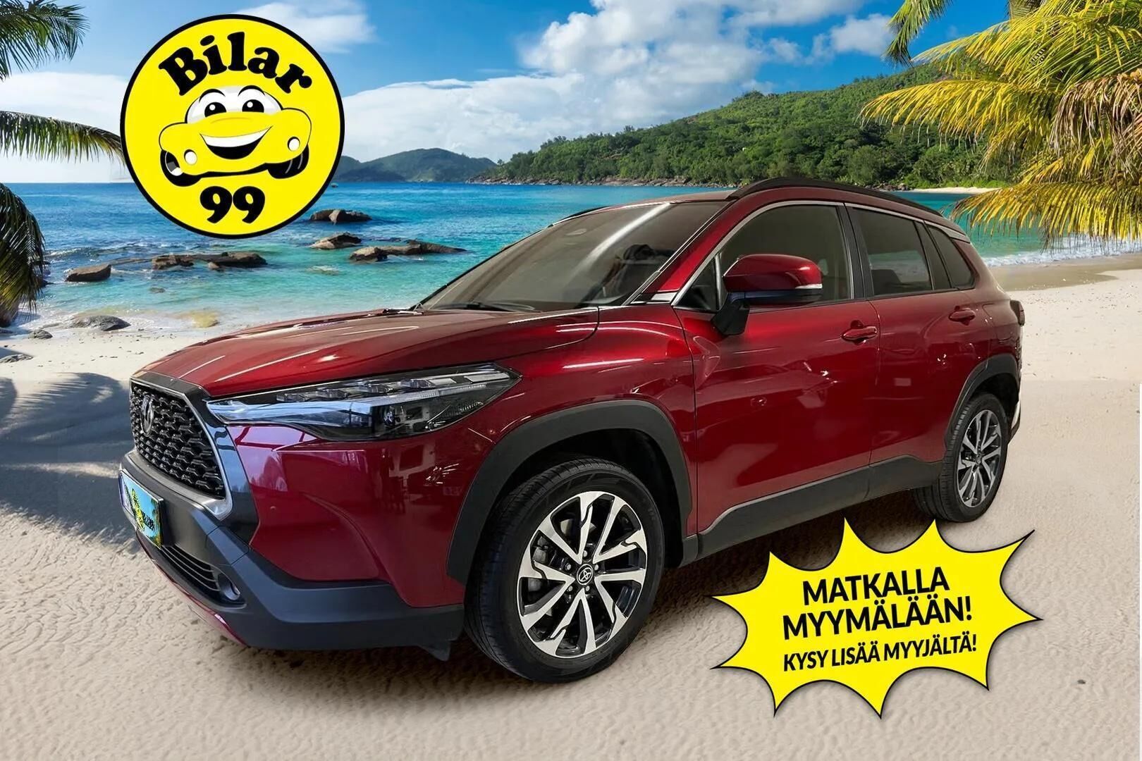 TOYOTA COROLLA CROSS 2024 2.0 Hybrid AWD-i Active  ** Adapt.vakkari / Vetokoukku / LED / Kamera ** - HULLUT JOULUT KORKOTARJOUS 2,49% 