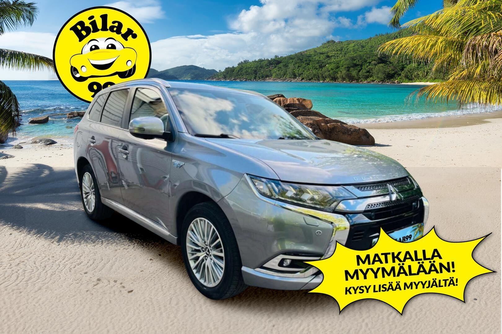MITSUBISHI OUTLANDER PHEV 2020 Business X 4WD 5P / ACC / Timanttinahat / Vetokoukku / Peruutuskamera