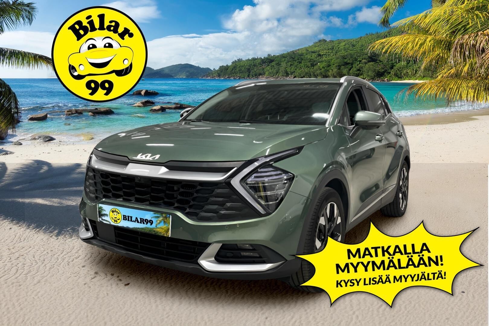 KIA SPORTAGE 2022 1,6 T-GDI AWD Plug-in Hybrid EX AT 265hv / Adapt.Vakkari / Harman/Kardon / - Irroitettava vetokoukku / Peruutuskamera 360 / Navi / Osanahkaverhoilu / TULOSSA //