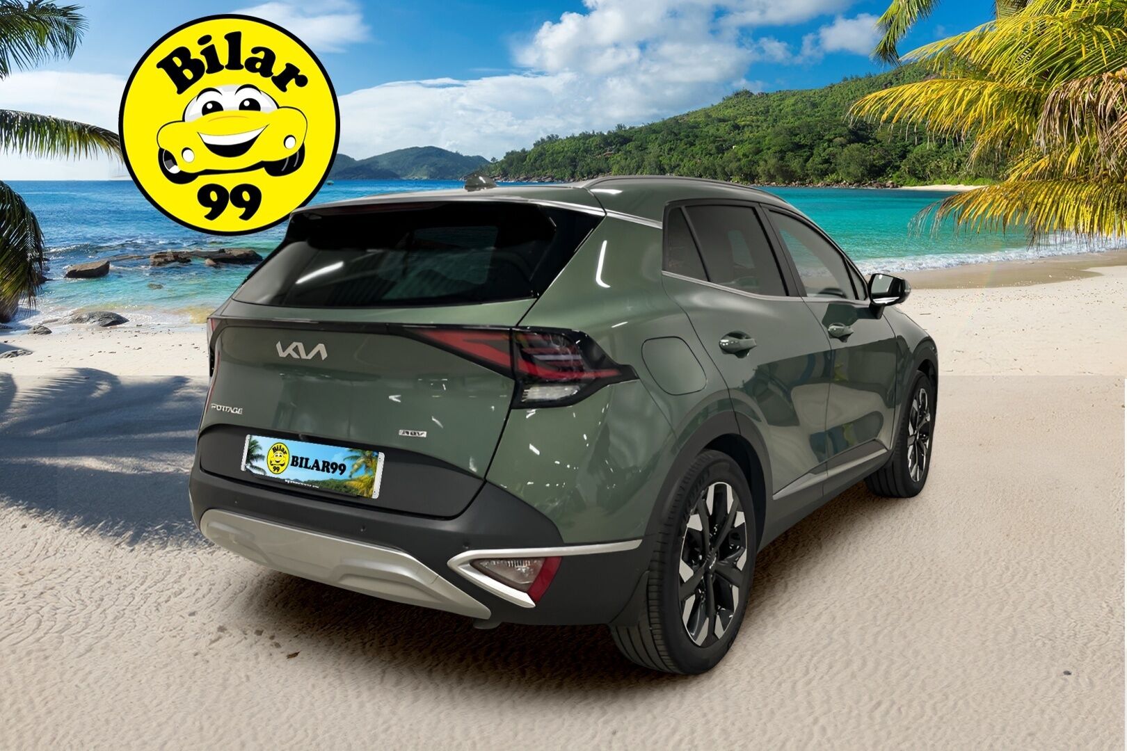 KIA SPORTAGE 2022 1,6 T-GDI AWD Plug-in Hybrid EX AT 265hv / Adapt.Vakkari / Harman/Kardon / - Irroitettava vetokoukku / Peruutuskamera 360 / Navi / Osanahkaverhoilu / TULOSSA //