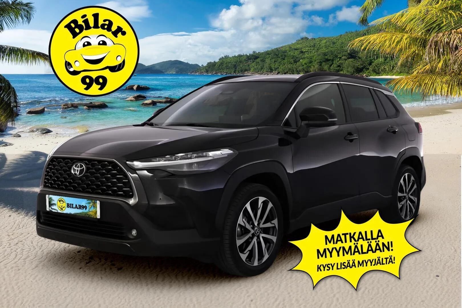 TOYOTA COROLLA CROSS 2024 2.0 Hybrid AWD-i Style * ACC / LED / P.Kamera / Digimittaristo / Navi / Keyless * - 2x vanteet - HULLUT AVAJAISHULINAT KORKOTARJOUS 3,29 %