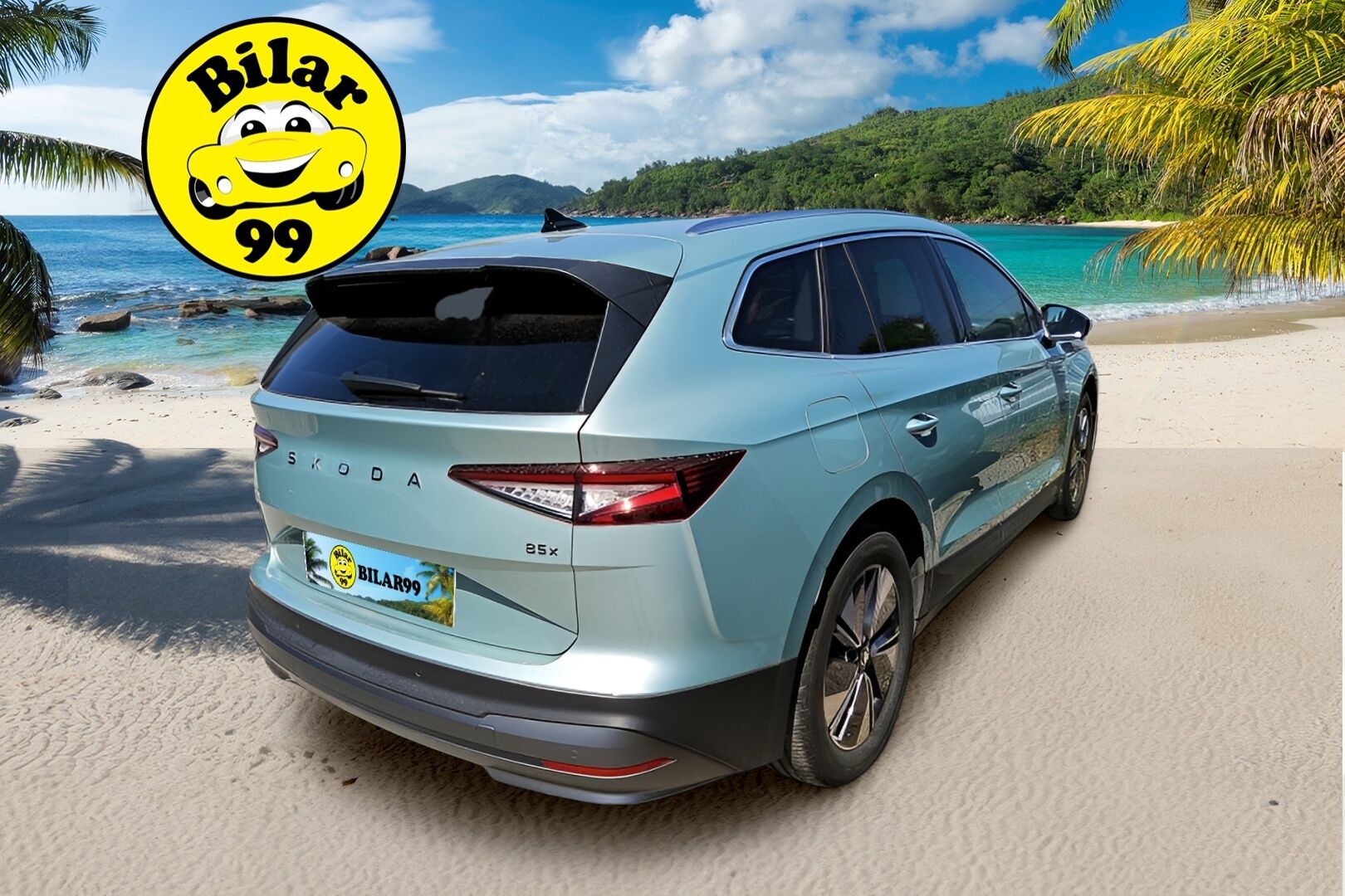 SKODA ENYAQ 2024 85x 210kW - | Akuston esilämmitys | ACC | ILP | Matrix-LED | Sähkökontti | Muistipenkki  | TULOSSA | - KORKO VAIN 3,99 %