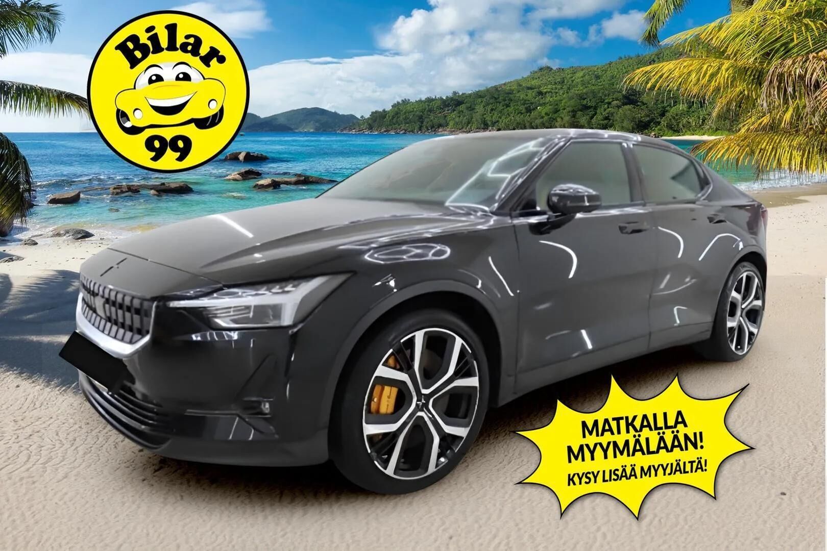 POLESTAR 2 2021 Long Range Dual Motor Launch Edition 78kWh Performance *ACC / Koukku / H&K / 360° / Muistipenkki / Pixel-Led*