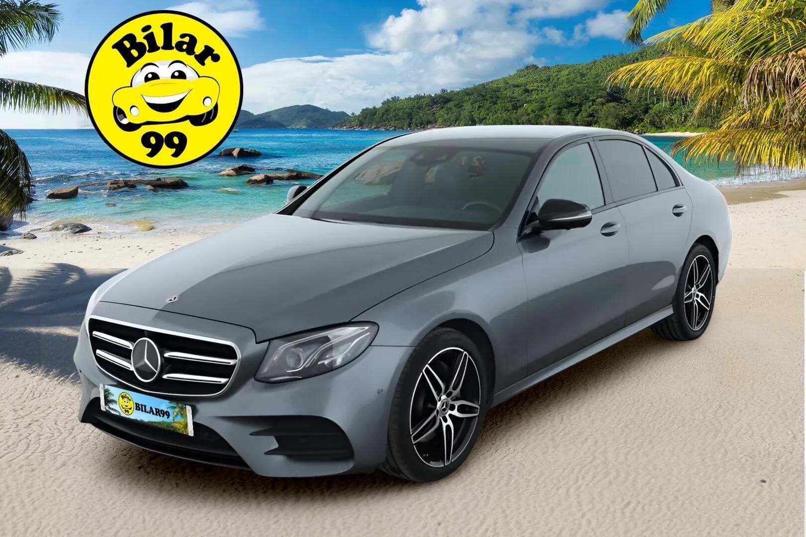 MERCEDES-BENZ E 2019 220 d 4MATIC AMG 9G-Tronic ** Distronic+ / Webasto / Muistinahat / 360 Kamera ** - Widescreen / Vetokoukku / Navi