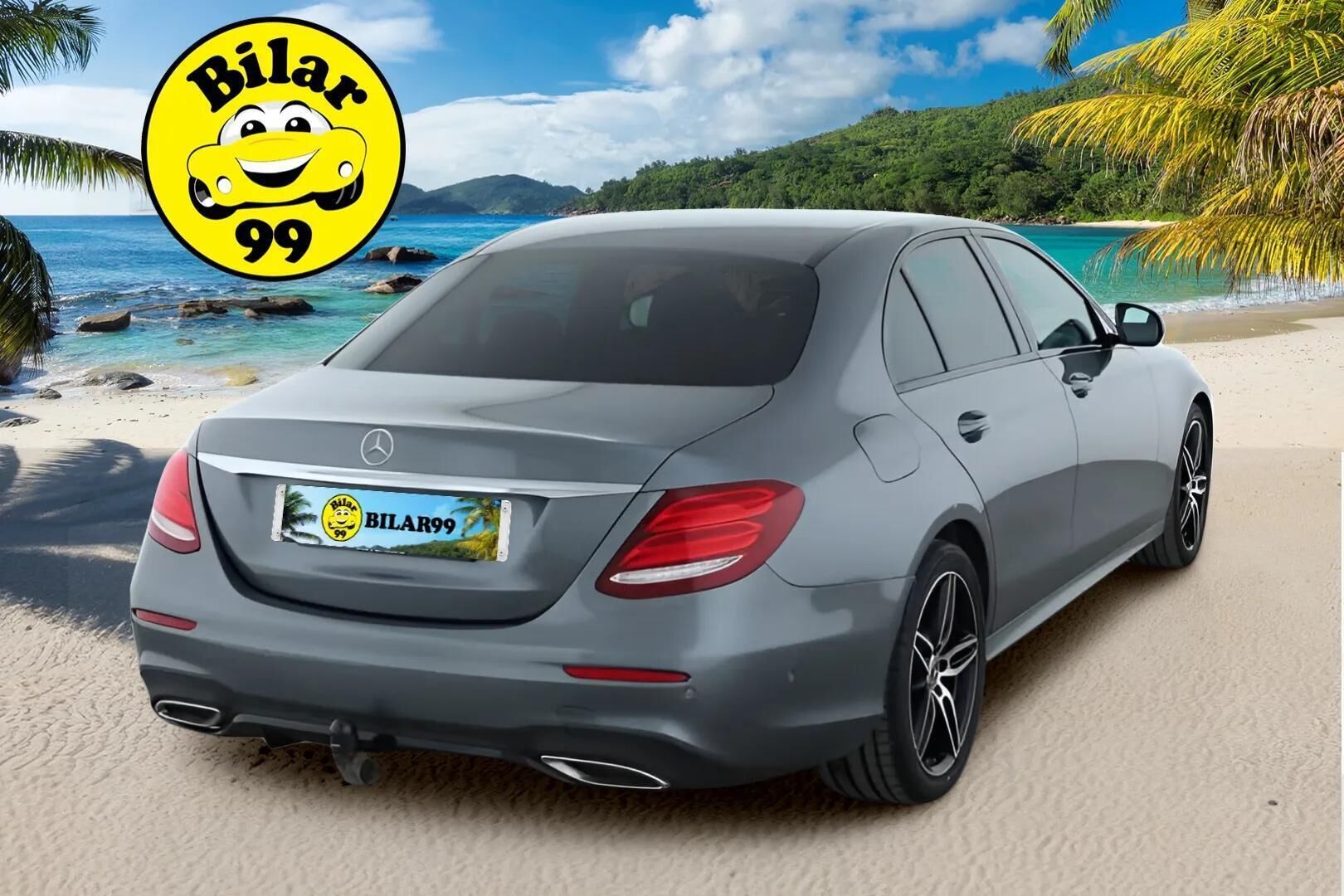 MERCEDES-BENZ E 2019 220 d 4MATIC AMG 9G-Tronic ** Distronic+ / Webasto / Muistinahat / 360 Kamera ** - Widescreen / Vetokoukku / Navi