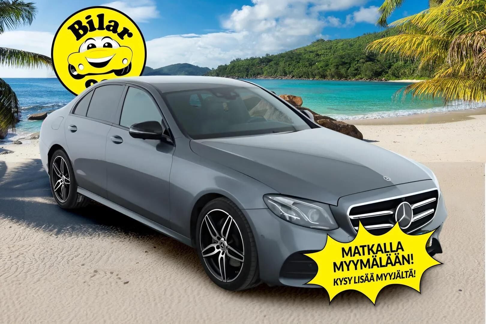 MERCEDES-BENZ E 2019 220 d 4MATIC AMG 9G-Tronic ** Distronic+ / Webasto / Muistinahat / 360 Kamera ** - Widescreen / Vetokoukku / Navi