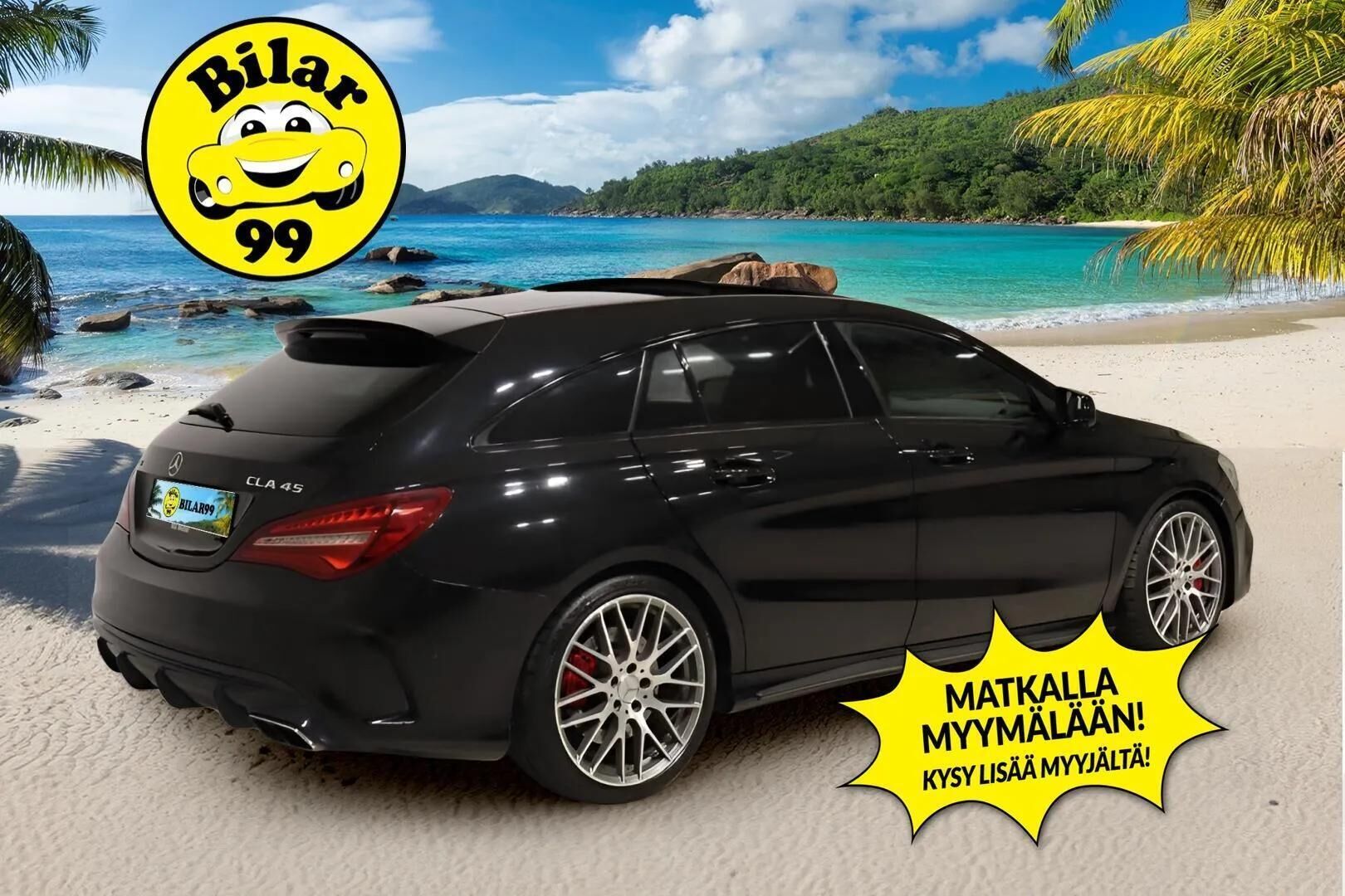 MERCEDES-BENZ CLA 45 AMG 2018 4MATIC Shooting Brake ** Panorama / Harman&Kardon / Sport-putkisto / P-Kamera ** - HULLUT AVAJAISHULINAT KORKOTARJOUS 3,29 %