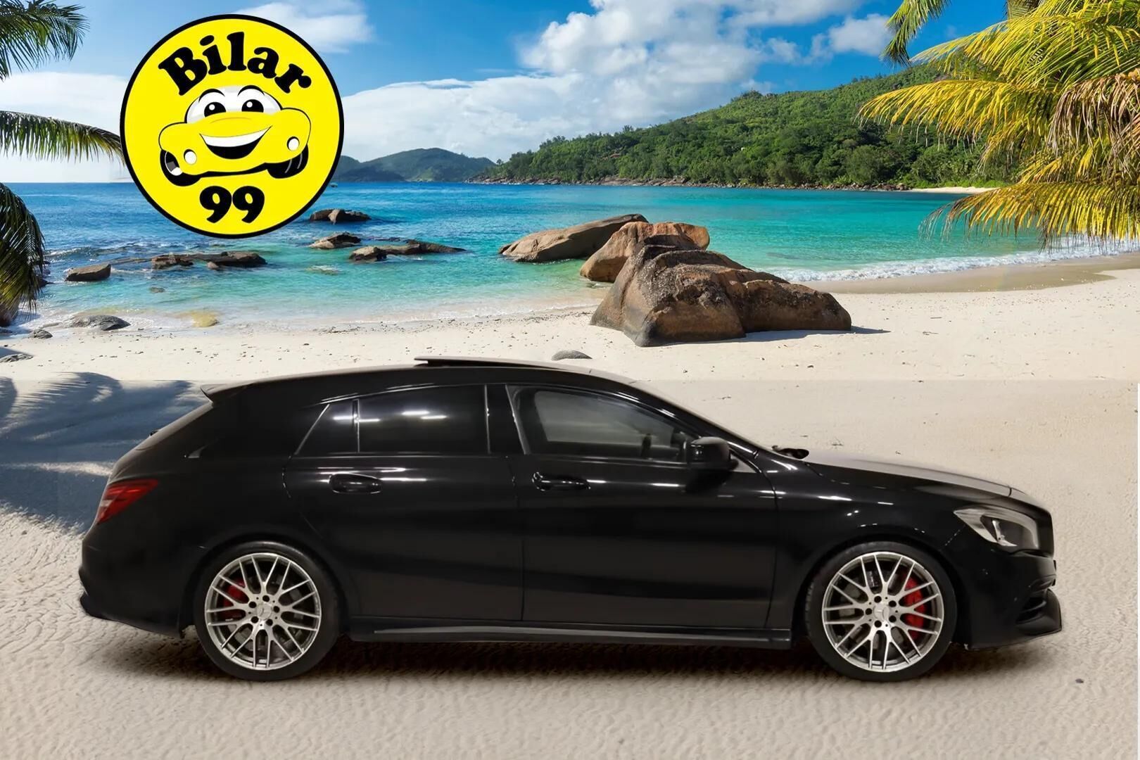 MERCEDES-BENZ CLA 45 AMG 2018 4MATIC Shooting Brake ** Panorama / Harman&Kardon / Sport-putkisto / P-Kamera ** - HULLUT AVAJAISHULINAT KORKOTARJOUS 3,29 %