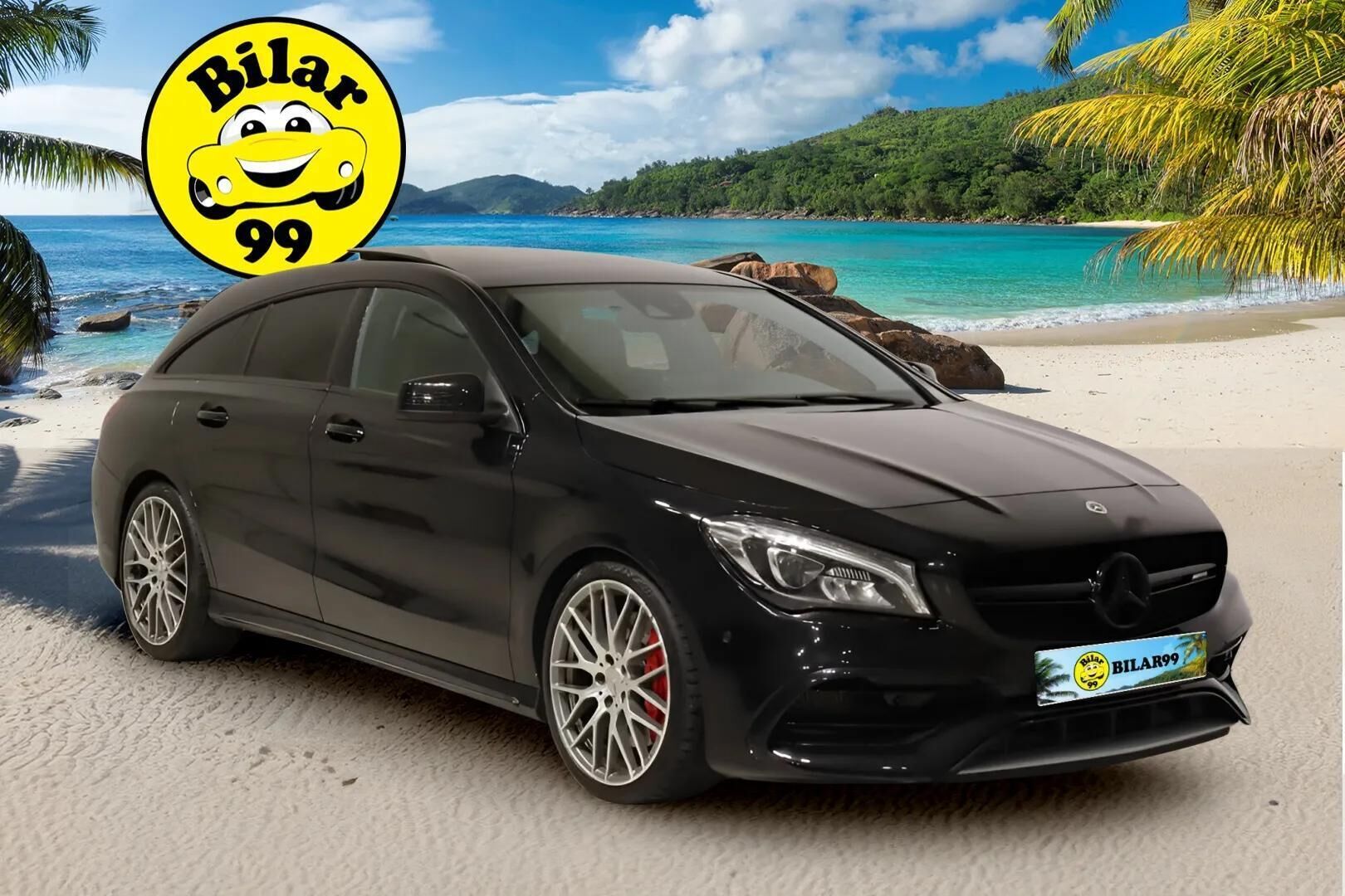 MERCEDES-BENZ CLA 45 AMG 2018 4MATIC Shooting Brake ** Panorama / Harman&Kardon / Sport-putkisto / P-Kamera ** - HULLUT AVAJAISHULINAT KORKOTARJOUS 3,29 %