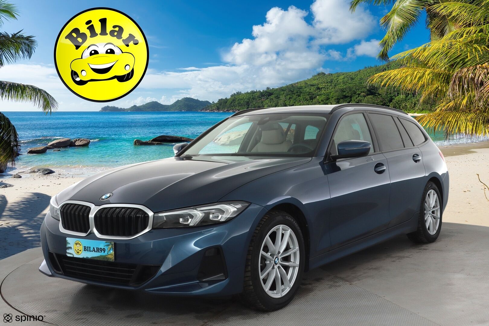 BMW 318 2023 LCI G21 Touring 318i A Business - | H&K | Facelift | Nahkasisusta | Sporttipenkit | Sähk. takakontti | Katveavustin | LED | Navi | ALV | 