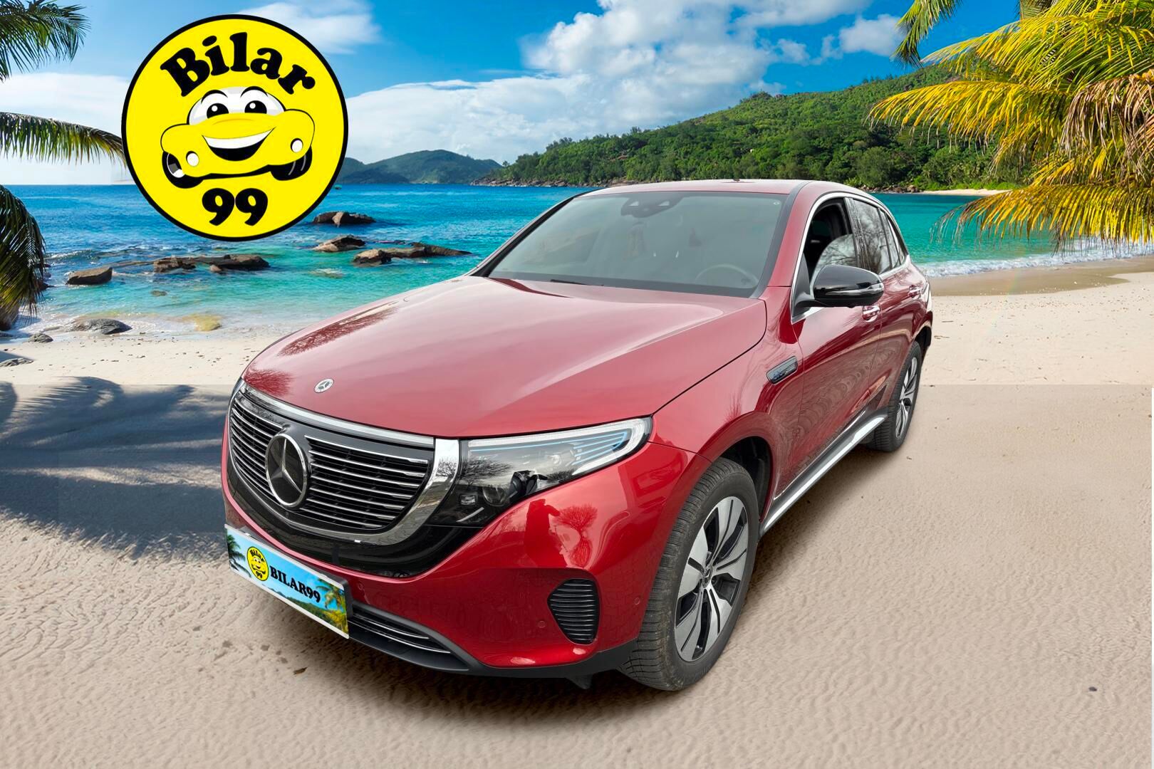 MERCEDES-BENZ EQC 2021 400 4Matic / AMG-sisäp. / Distronic / 360°-kamera / Muistipenkki / 11kW-lataus - HULLUT AVAJAISHULINAT KORKOTARJOUS 3,29 %