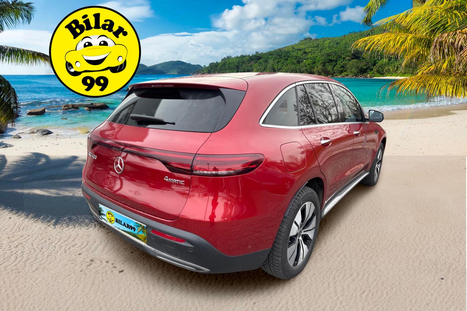 MERCEDES-BENZ EQC 2021 400 4Matic / AMG-sisäp. / Distronic / 360°-kamera / Muistipenkki / 11kW-lataus - HULLUT AVAJAISHULINAT KORKOTARJOUS 3,29 %