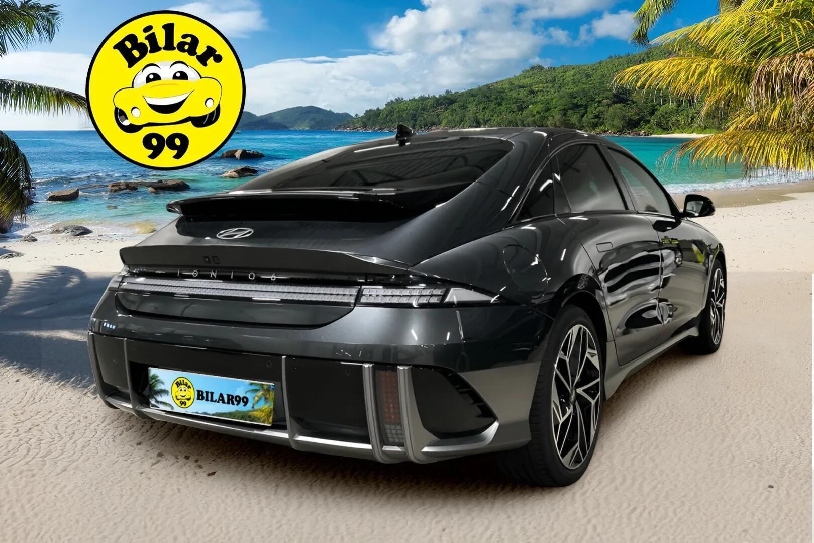 HYUNDAI IONIQ 6 2023 77 kWh 325 hv AWD Premium / Adapt.Vakkari / Peruutuskamera 360 / Navi / Bose / Nahkaverhoilu / TULOSSA // - HULLU BLACKWEEK KORKOTARJOUS 2,49%