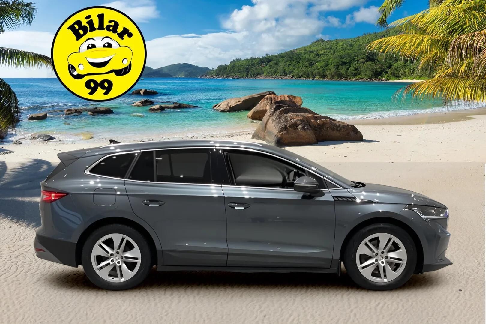 SKODA ENYAQ 2022 80x 4x4 iV ** Adapt.vakkari / Valomaski / Lämpöpumppu / Matrix LED / P-Kamera **