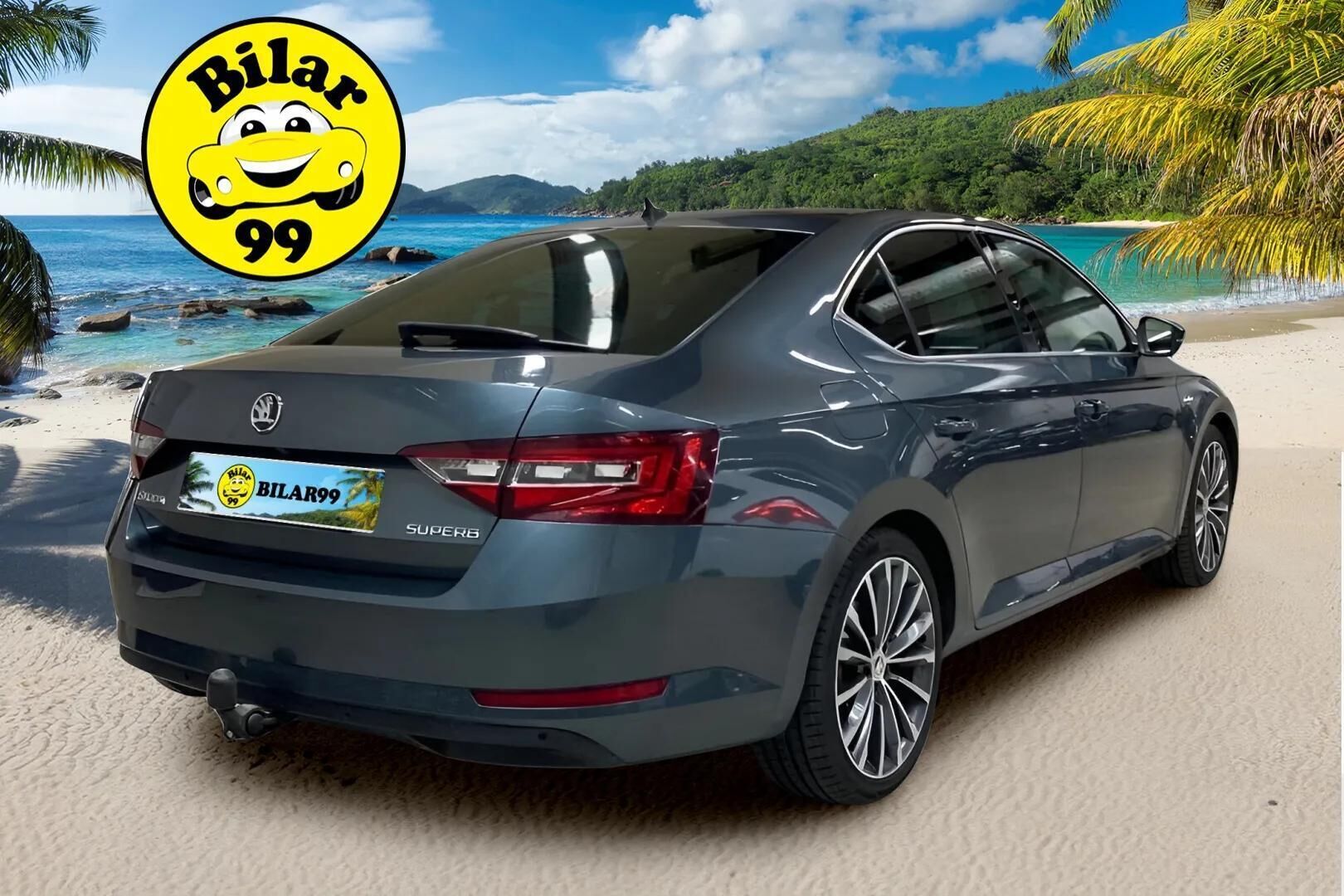 SKODA SUPERB 2017  2,0 TDI 190 L&K DSG ** ACC / Webasto / Nahkasisusta / P-Kamera / Koukku ** - Canton / KESSY / Muistipenkki