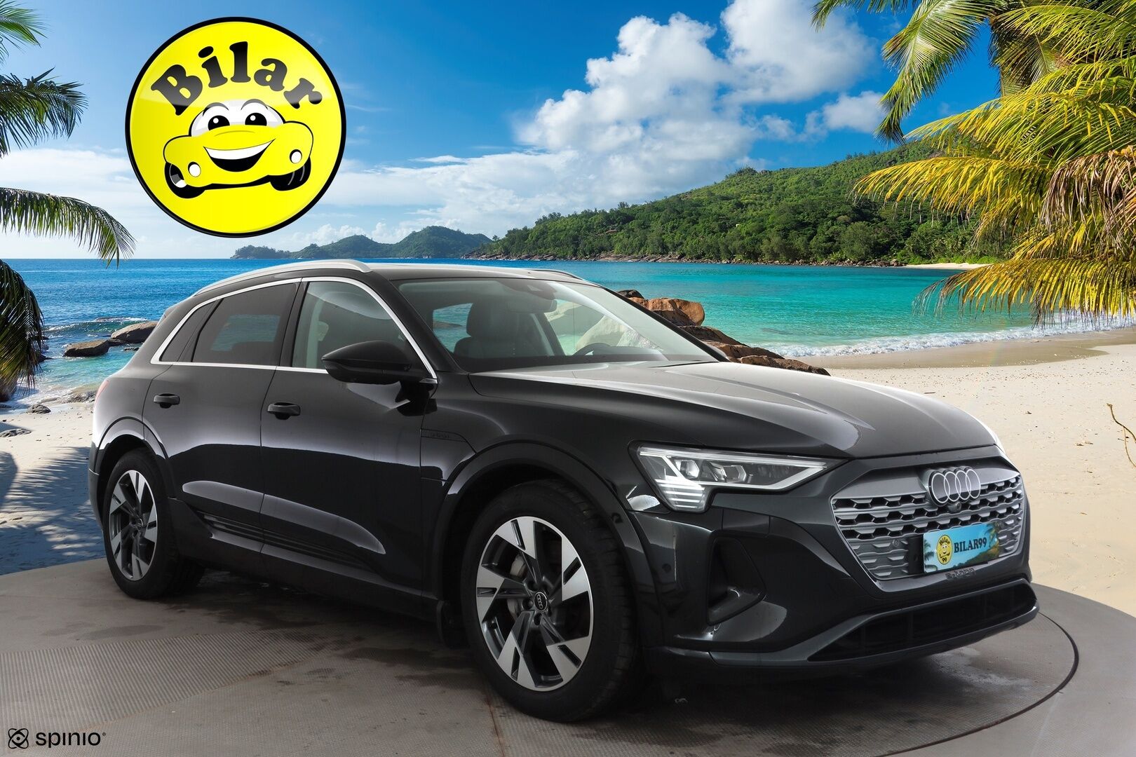 AUDI Q8 E-TRON 2024 55 Quattro  - | ACC | Lisälämmitin | Koukku | Matrix-LED | B&O | Panorama | Muistipenkki | Ilma-alusta | 360-Kamera | Merkkihuollettu | Kahdet renkaat |
