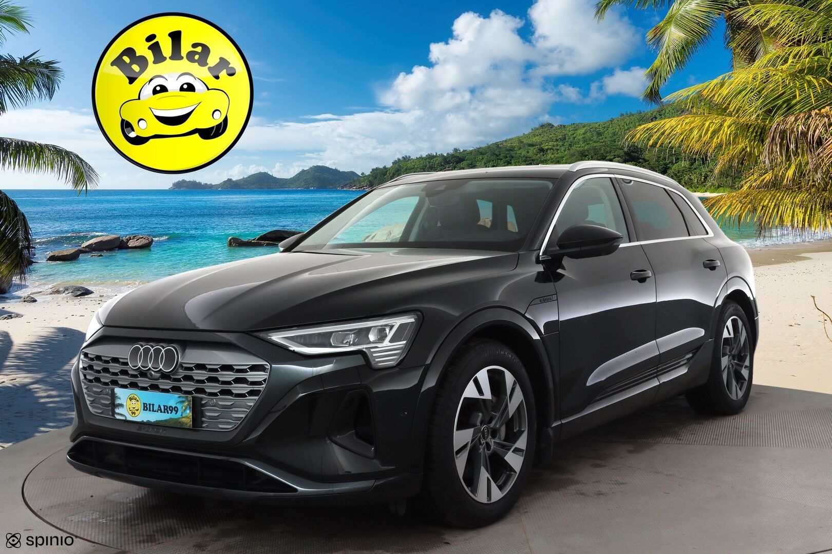 AUDI Q8 E-TRON 2024 55 Quattro  - | ACC | Lisälämmitin | Koukku | Matrix-LED | B&O | Panorama | Muistipenkki | Ilma-alusta | 360-Kamera | Merkkihuollettu | Kahdet renkaat |