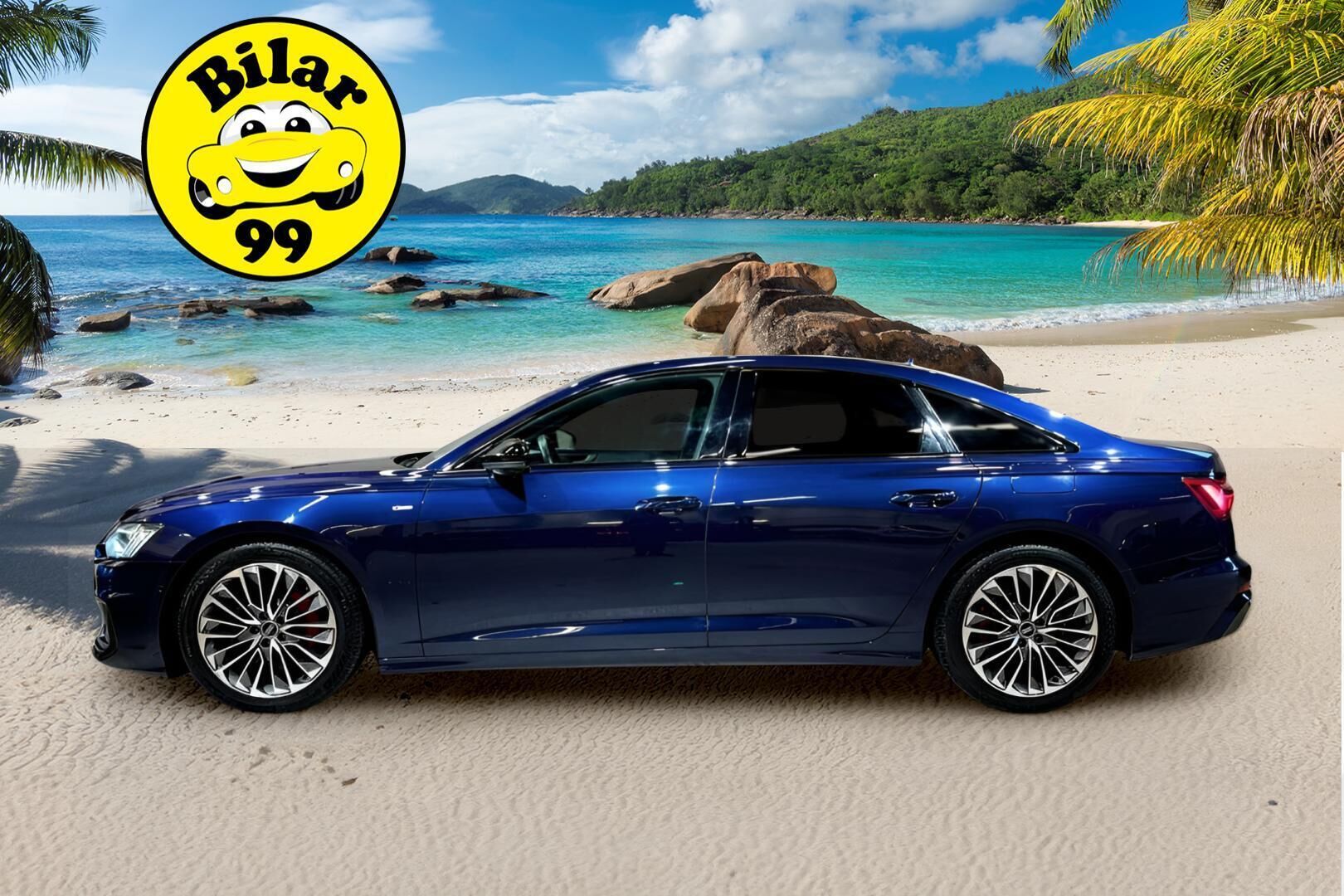 AUDI A6 2021 55 TFSI e Sedan S-Line ** Bang&Olufsen / 360° / ACC / Matrix / Koukku / TULOSSA ** - 3,99 % KORKOTARJOUS TÄHÄN AUTOON - 