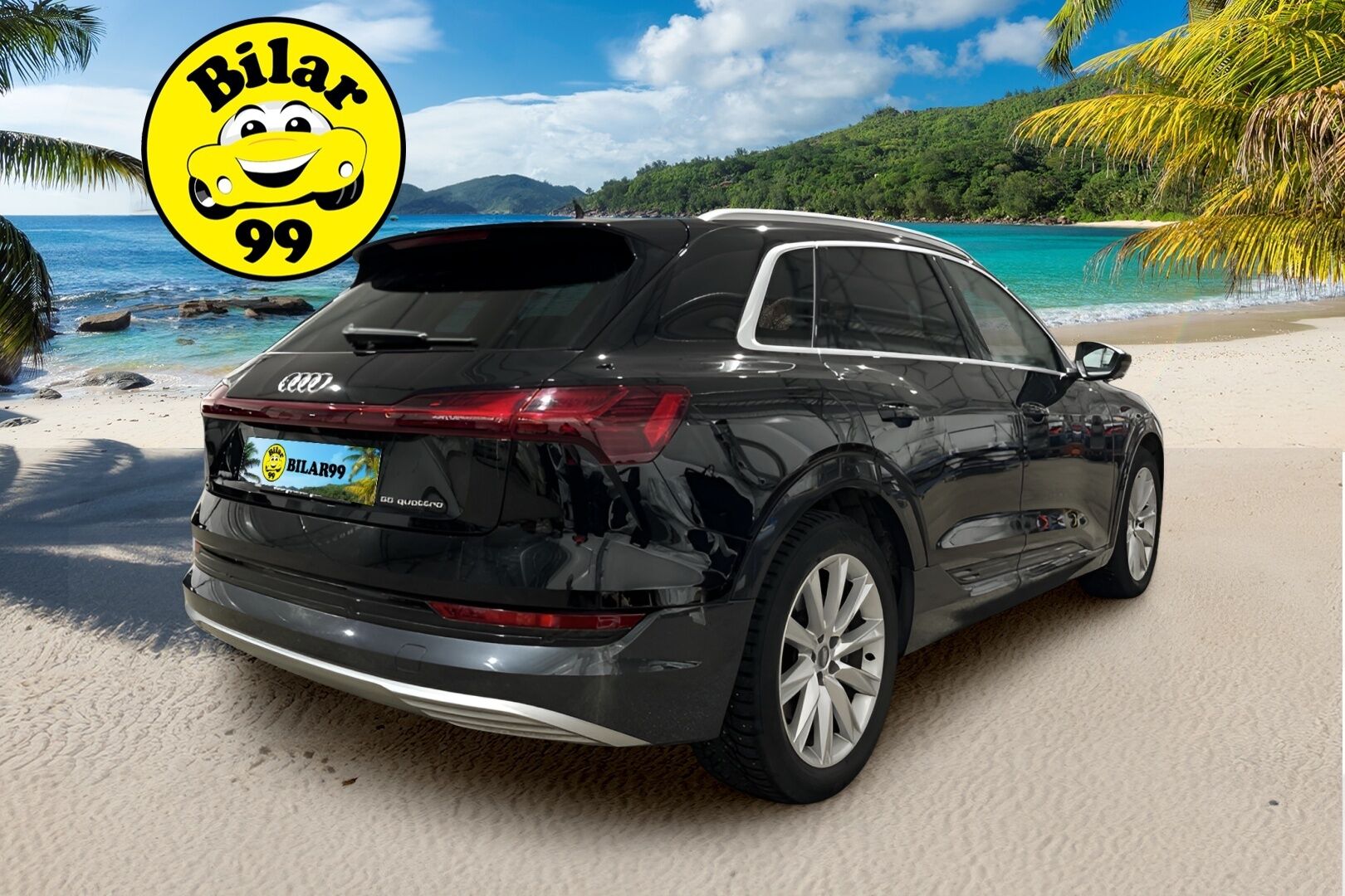 AUDI E-TRON 2021 Advanced 55 quattro - 3,99 % KORKOTARJOUS TÄHÄN AUTOON - Adapt.Vakkari / Sähkösäätöiset sportistuimet / Navi / Peruutuskamera / TULOSSA //